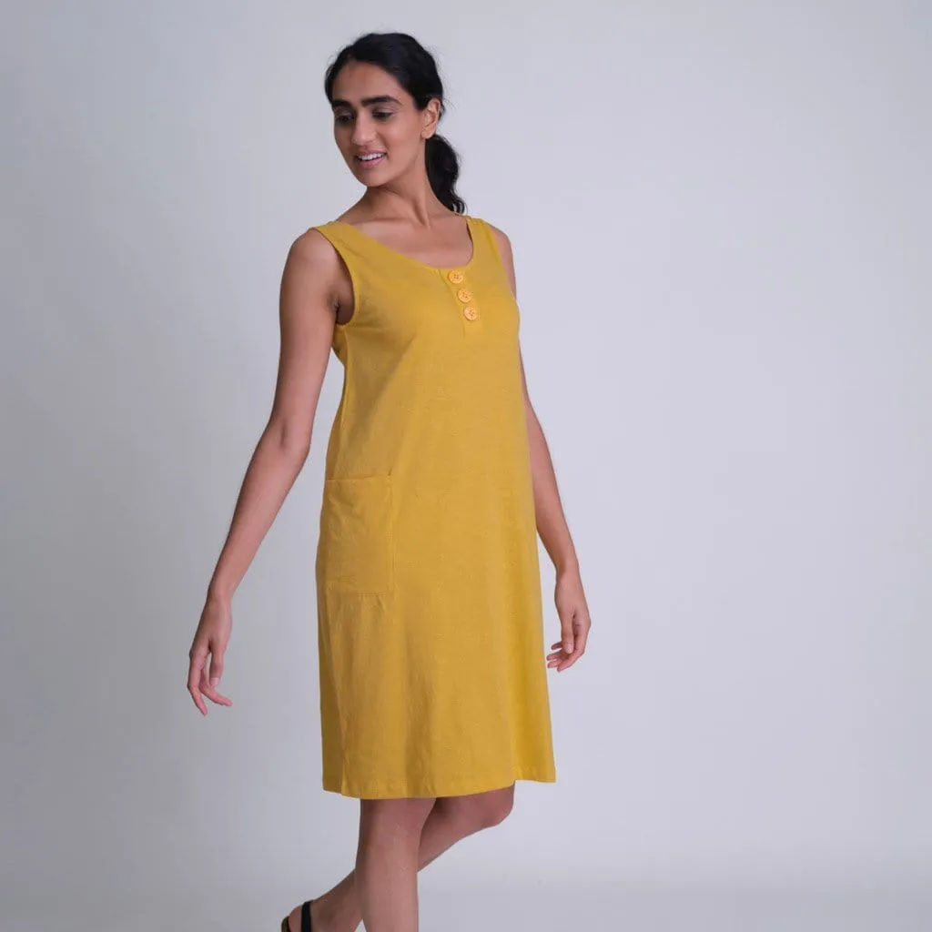 Georgina cotton Jersey Sun Dress | Mango