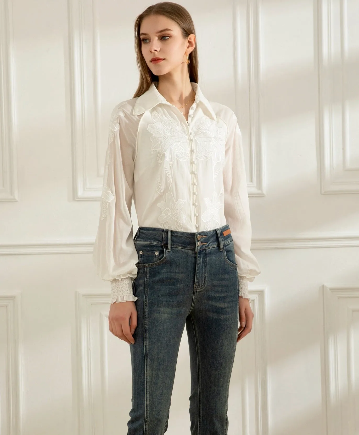 Grace Blouse - White