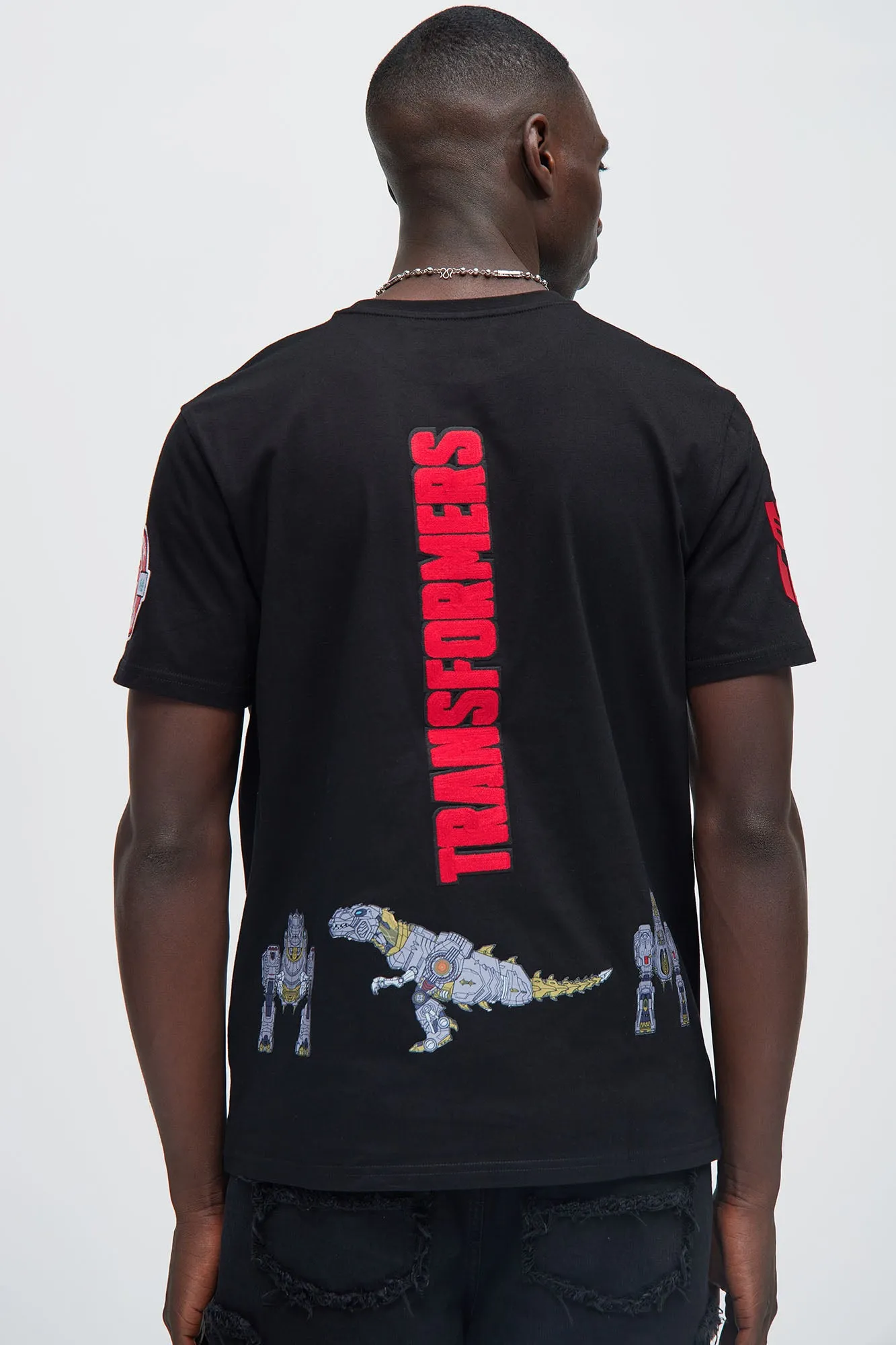 Grimlock Transformer Short Sleeve Tee - Black