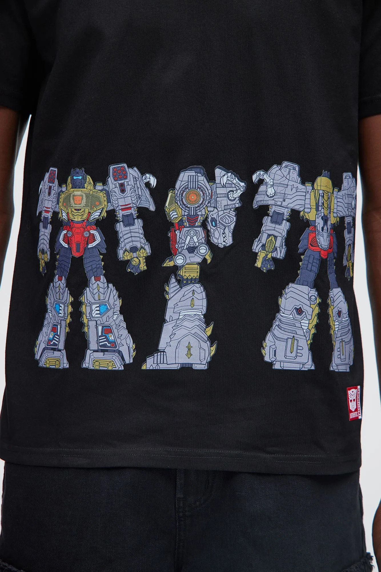 Grimlock Transformer Short Sleeve Tee - Black