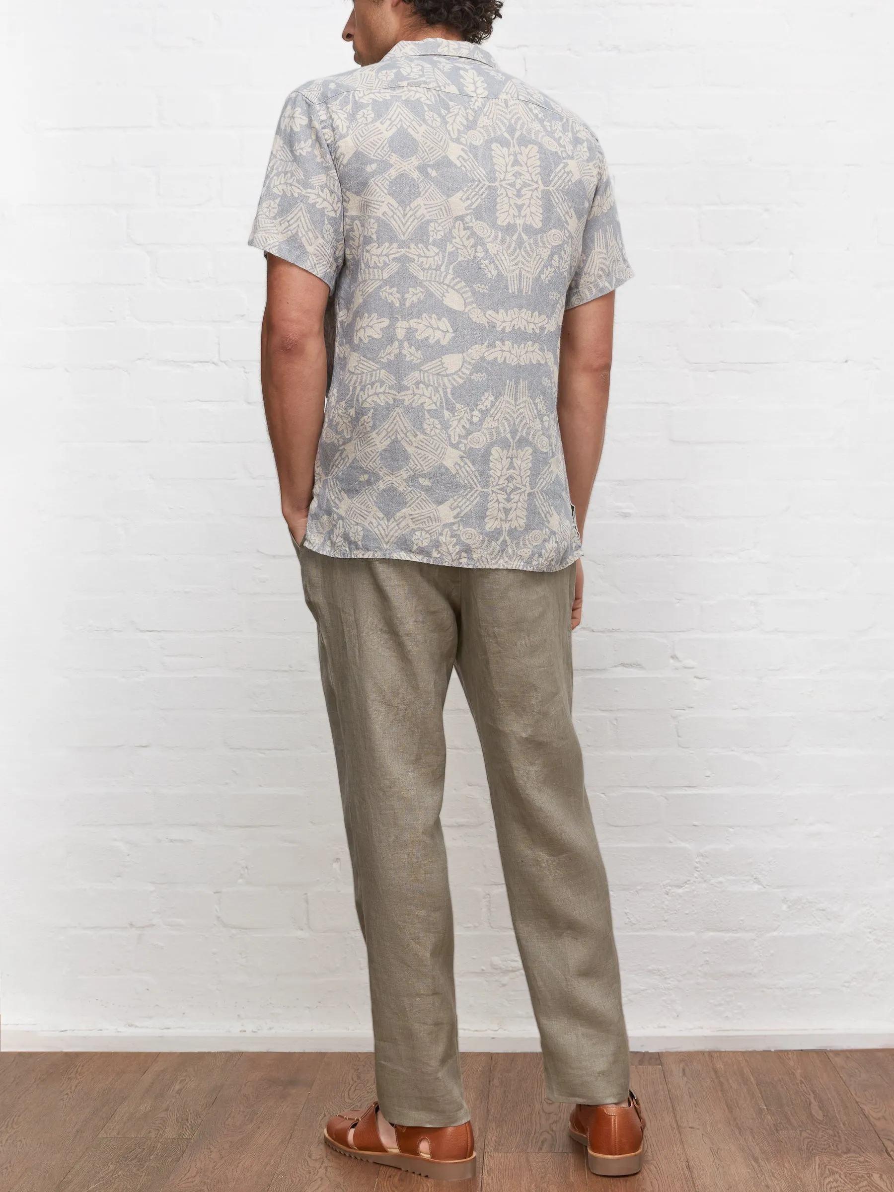 Havana Short Sleeve Shirt Lomas Blue