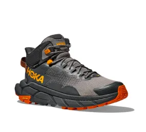 HOKA Men's Trail Code GTX Castlerock/Persimmon Orange