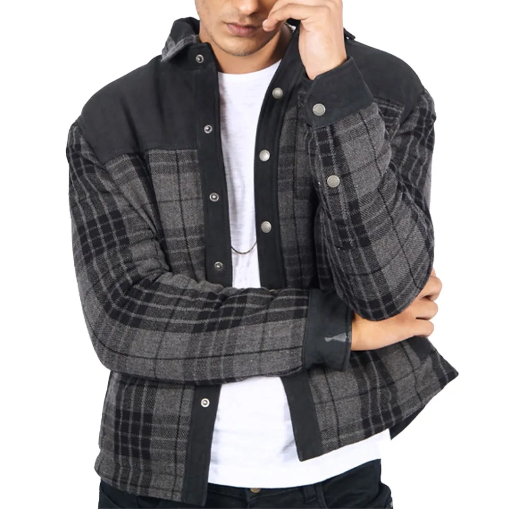 Hollister Plaid Flannel Shirts Jacket