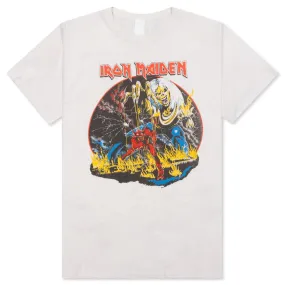 Iron Maiden Tee - Vintage White/Black