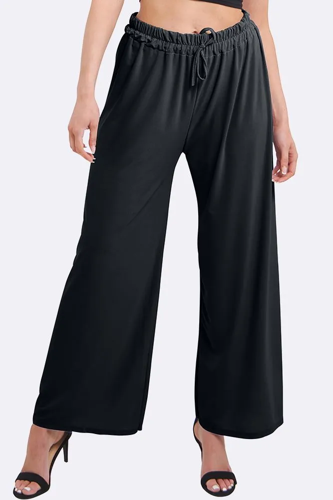 Italian Drawstring Jogger Style Trousers