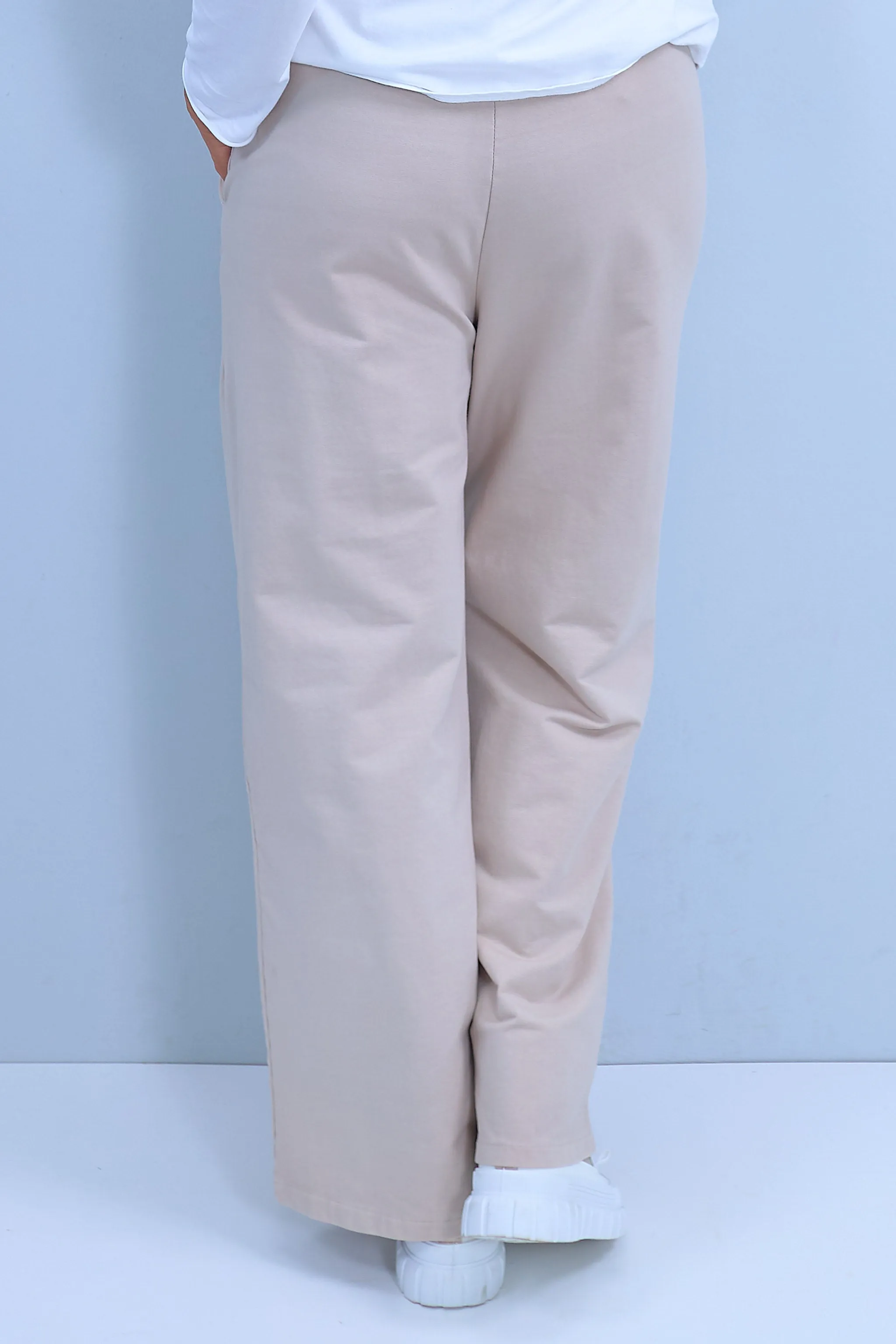 Joggpants im Marlene Style, beige