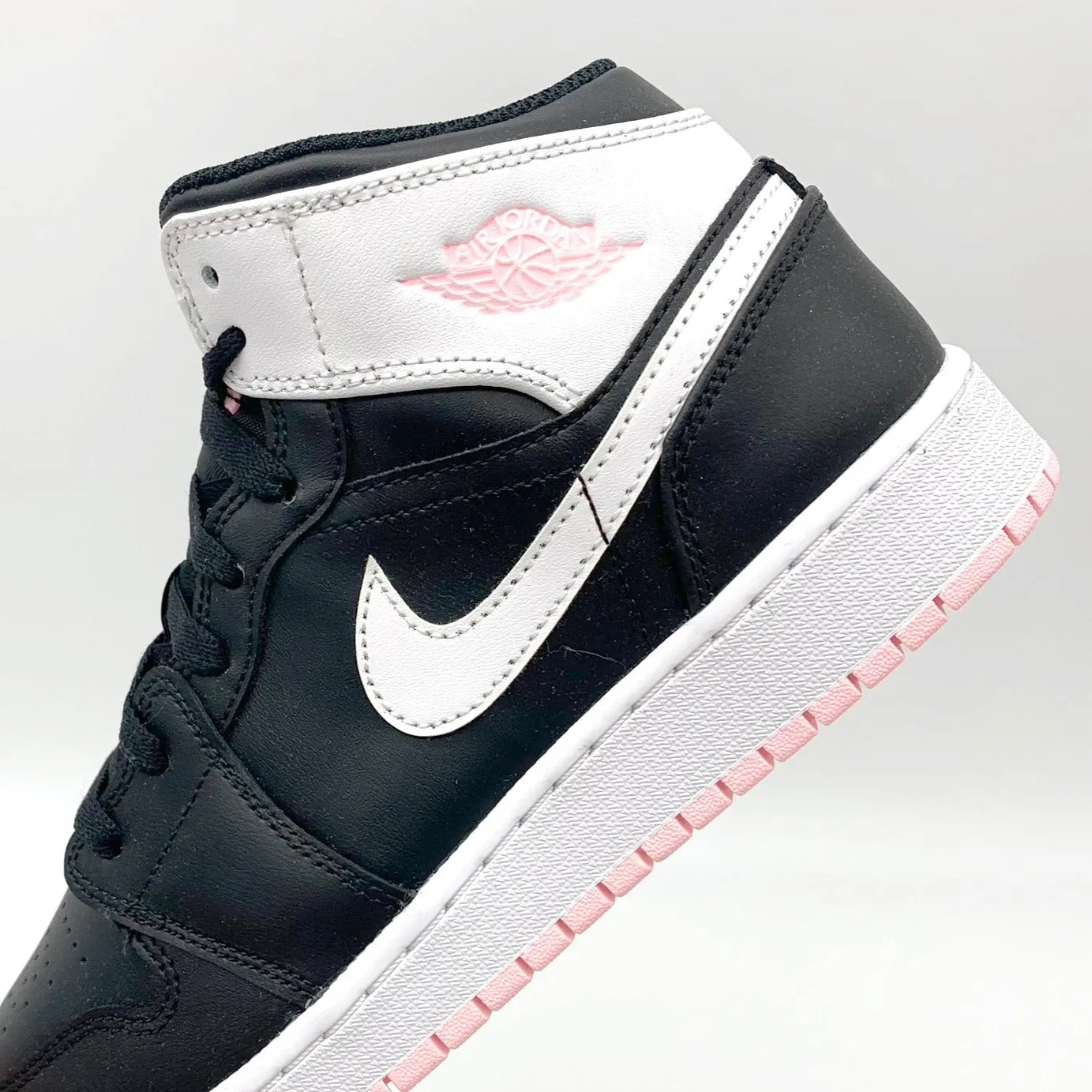 Jordan 1 Mid Arctic Pink Black