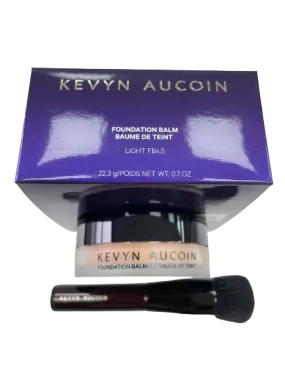 Kevyn Aucoin Foundation Balm with brush BNIB Light Fb 4.5 22G