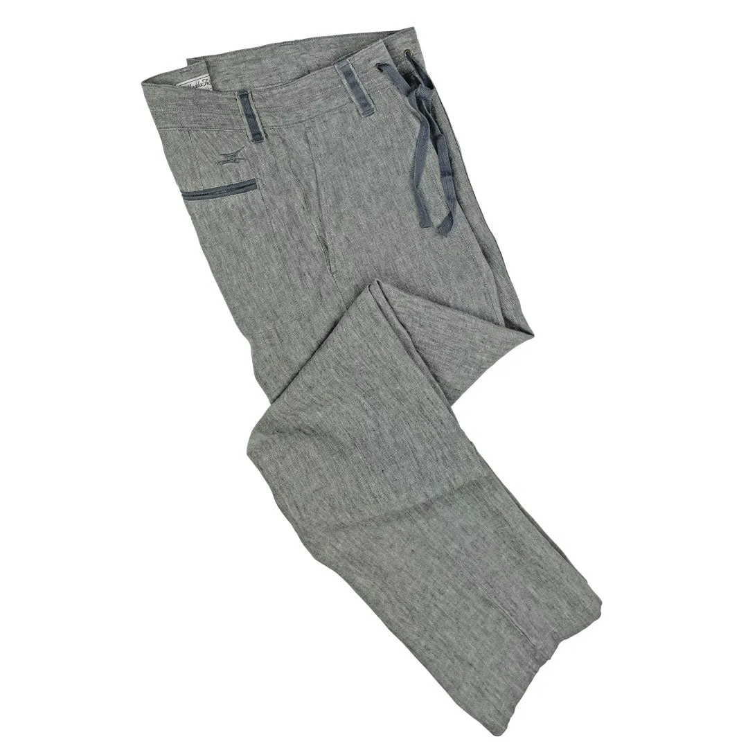 Linen Drawstring Pant