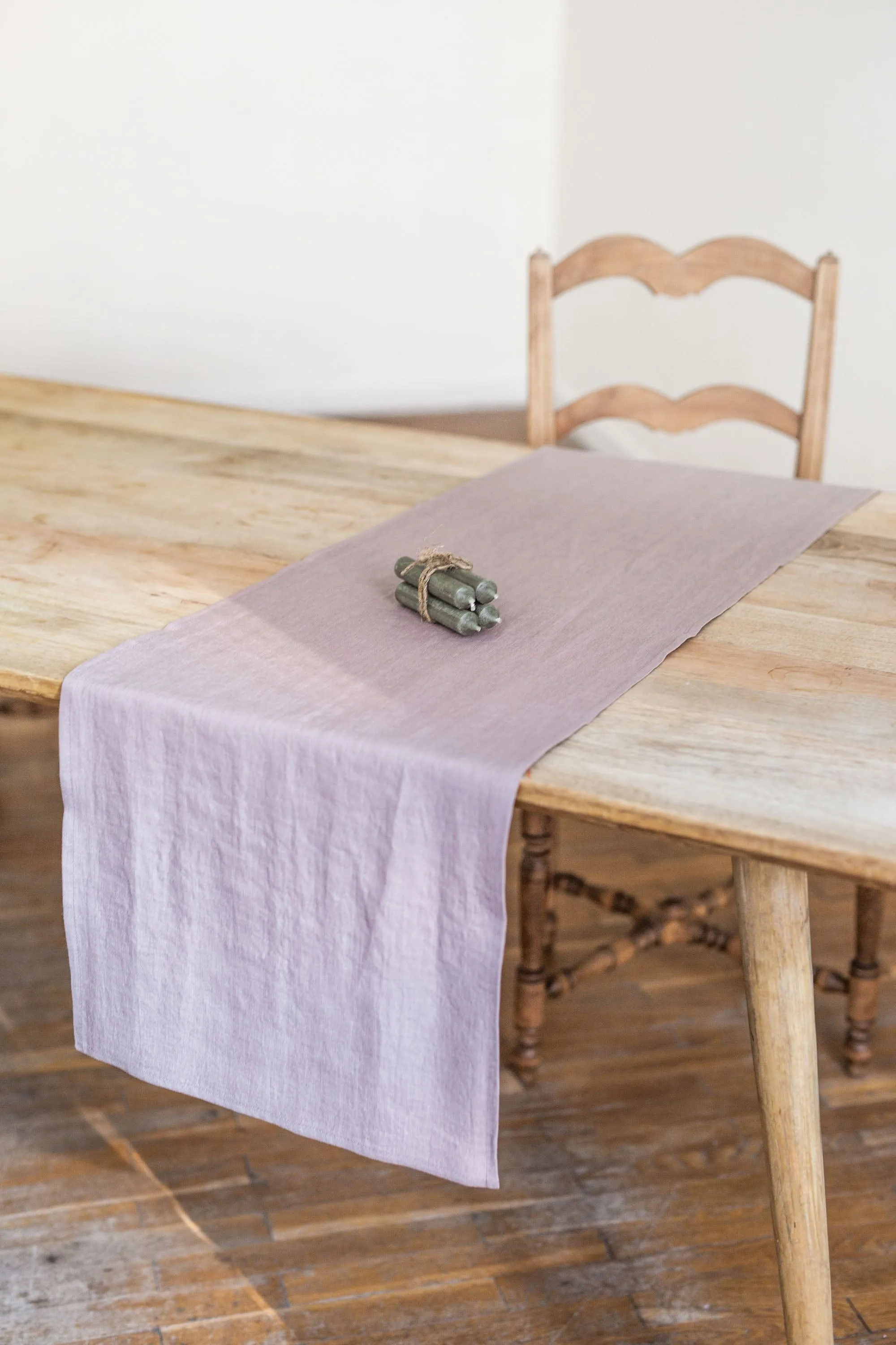 Linen Table Runner | Dusty Rose