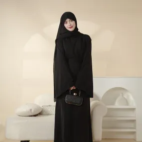 MA005 Essential Soft Nidha Plain Abaya