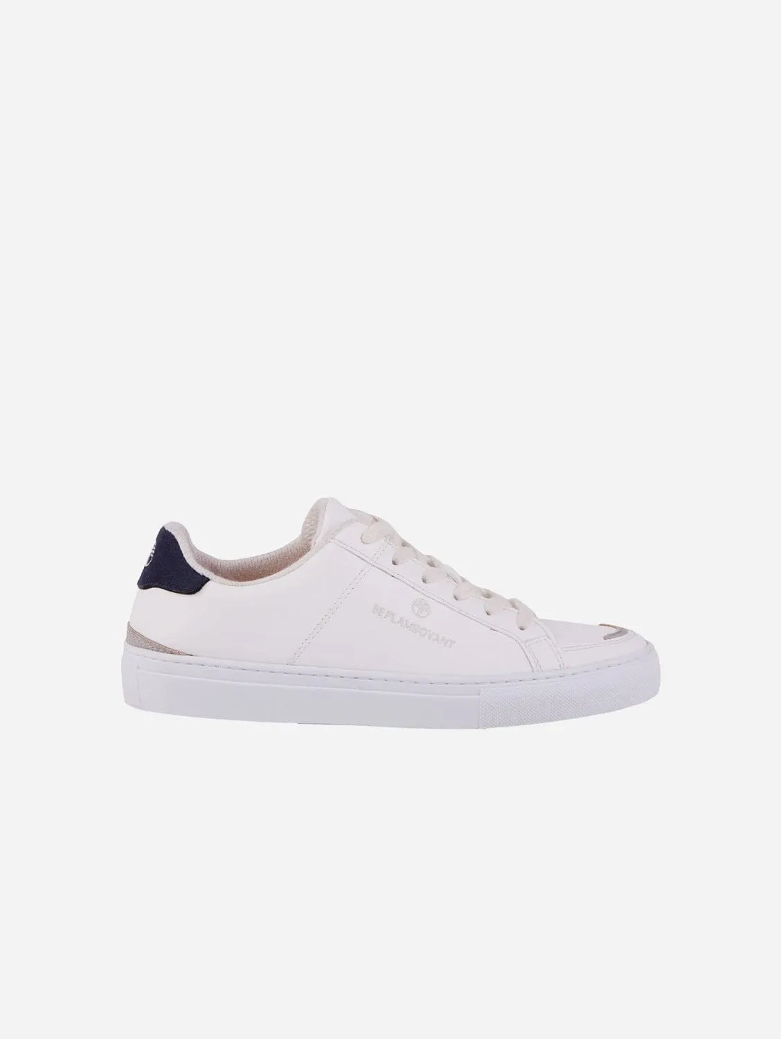 Manimal Unisex Vegan Corn Leather Sneakers | Navy