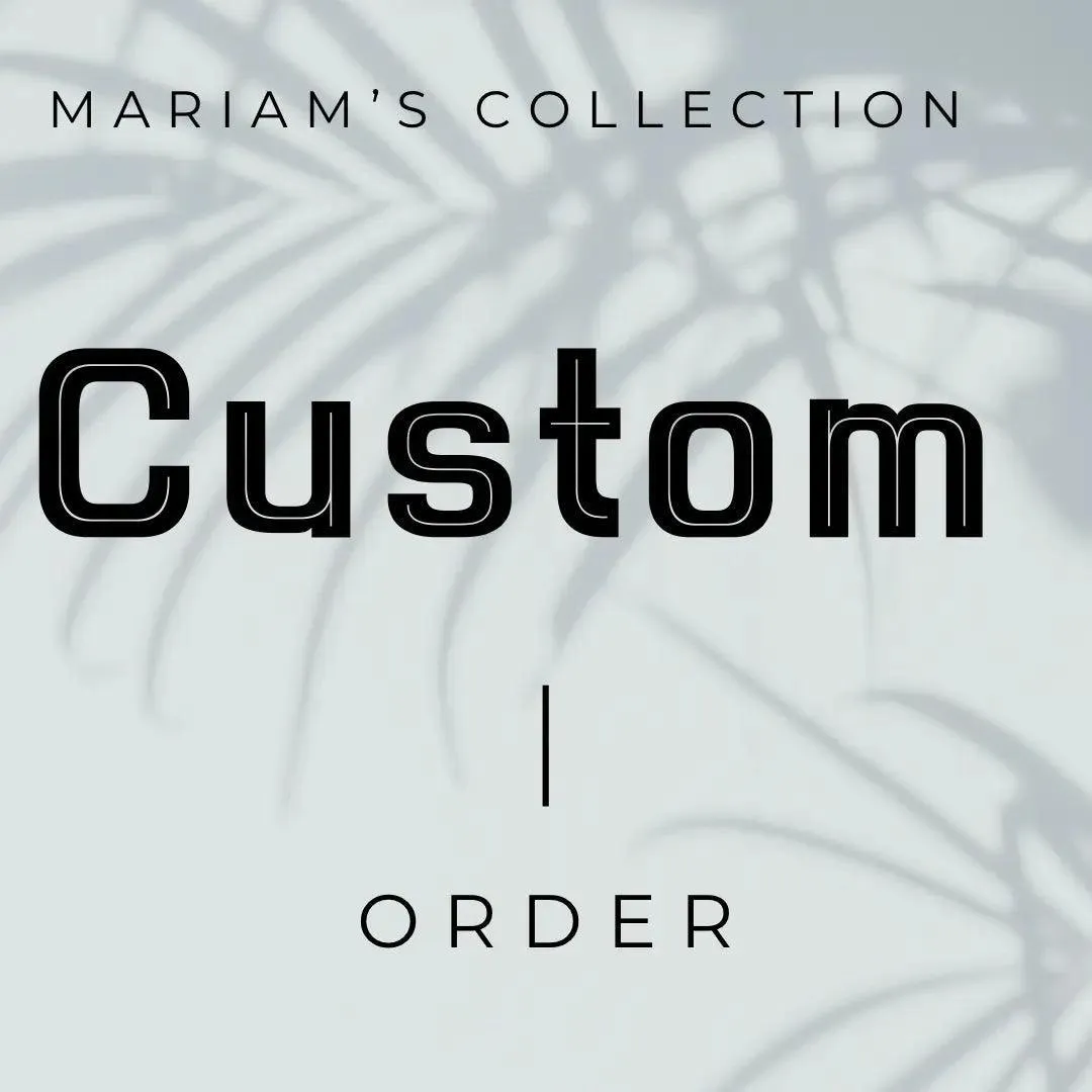 Mariam's Colection Custom Clothing