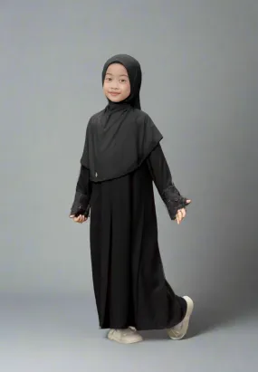 Meena Lace Abaya Anak