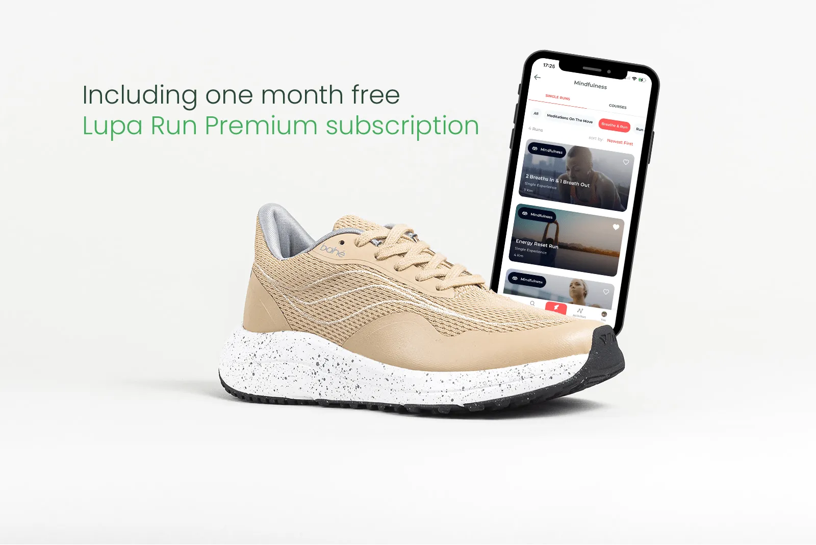 Men's Recharge Grounding Vegan Sneakers | Sandstone