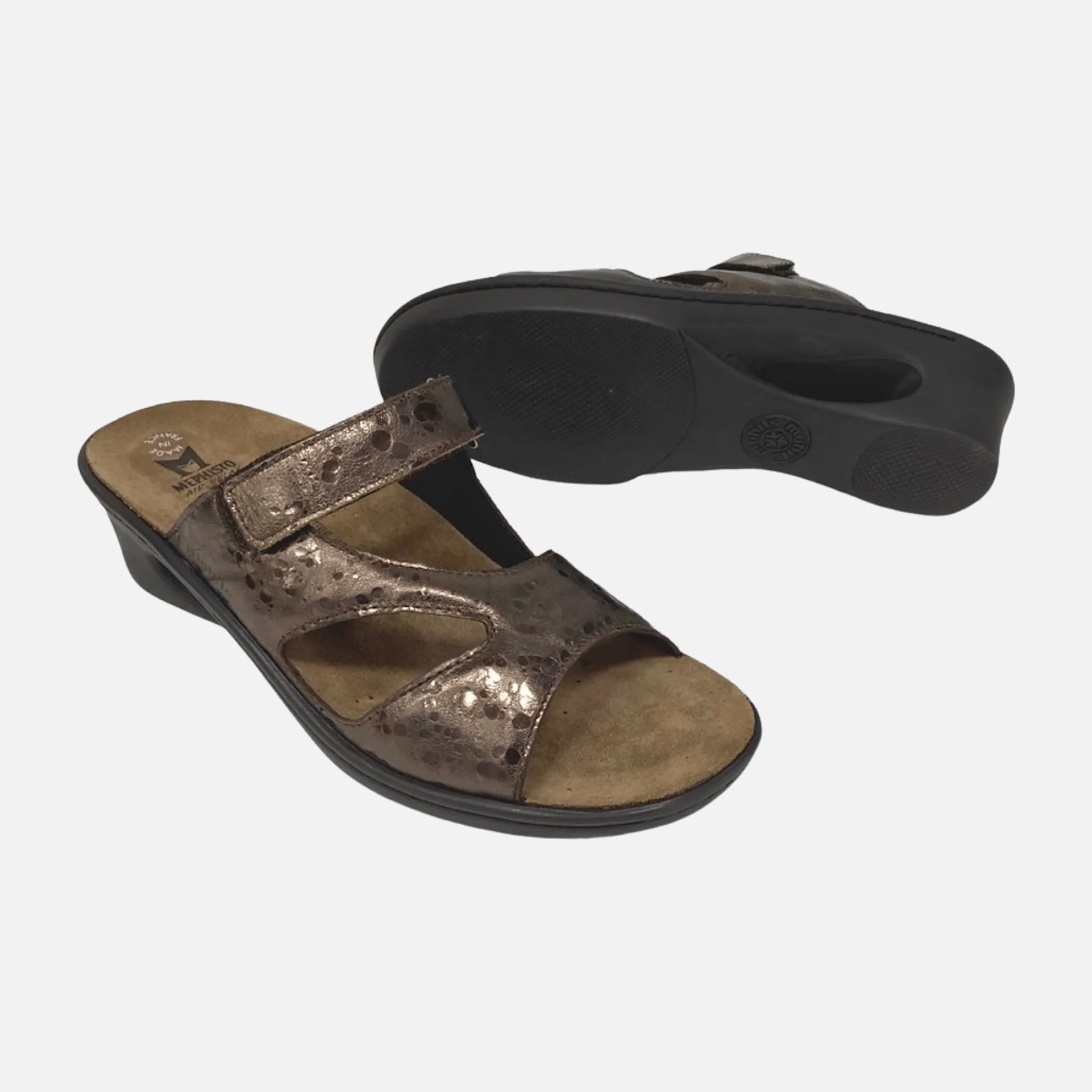 Mephisto Mobils Women Sandal Candy Bronze