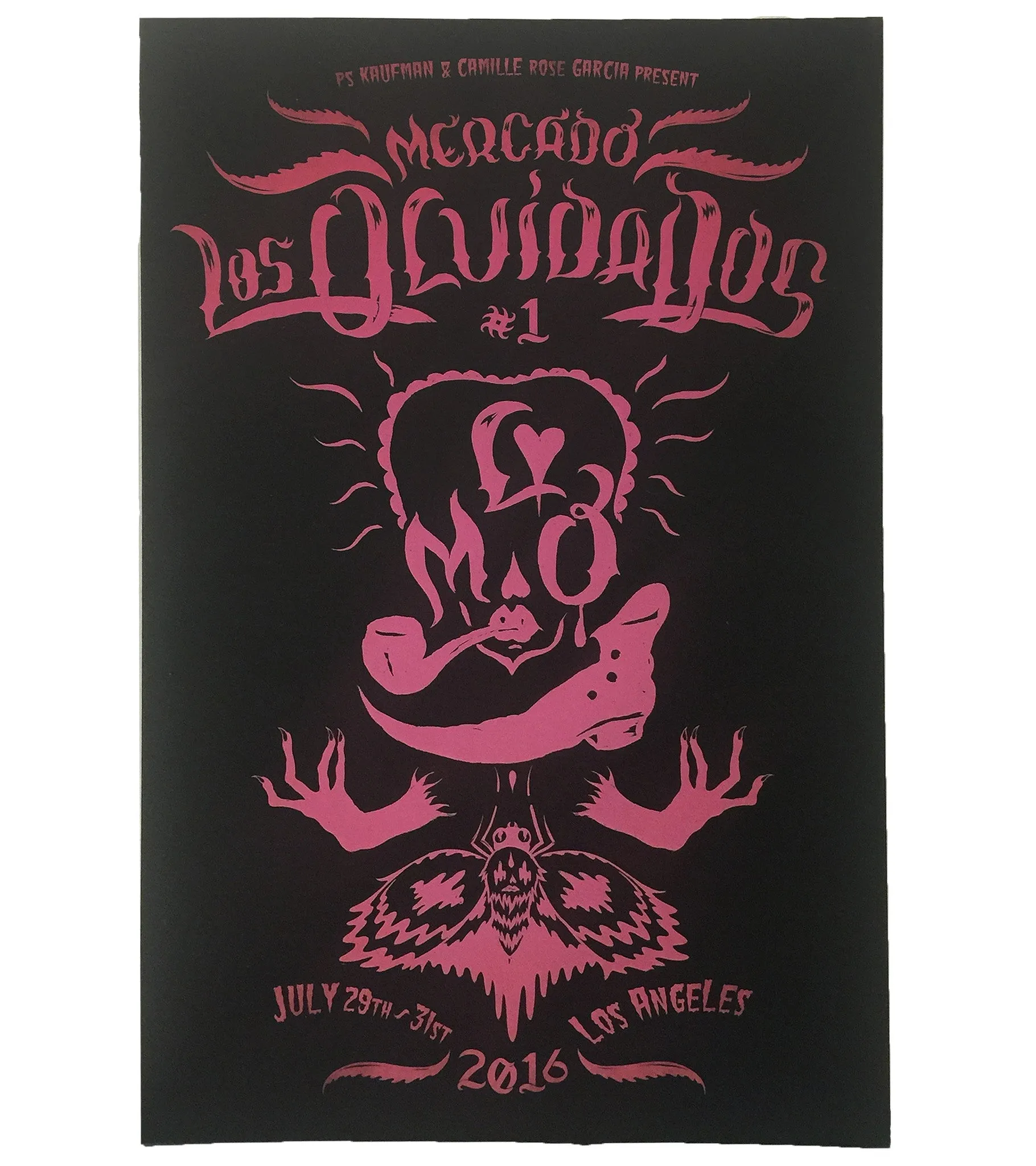 mercado los olvidados poster black