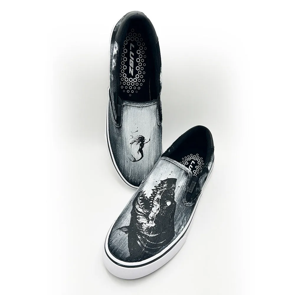 Mermaid & the Shark Unisex Slip ons