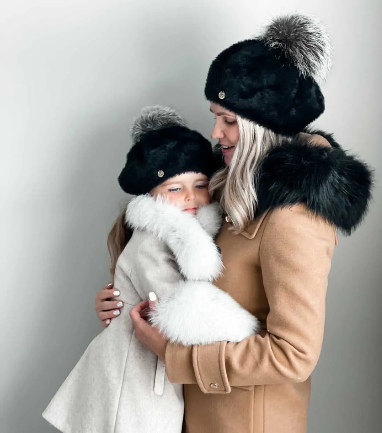 Milana Noir Kids Beret