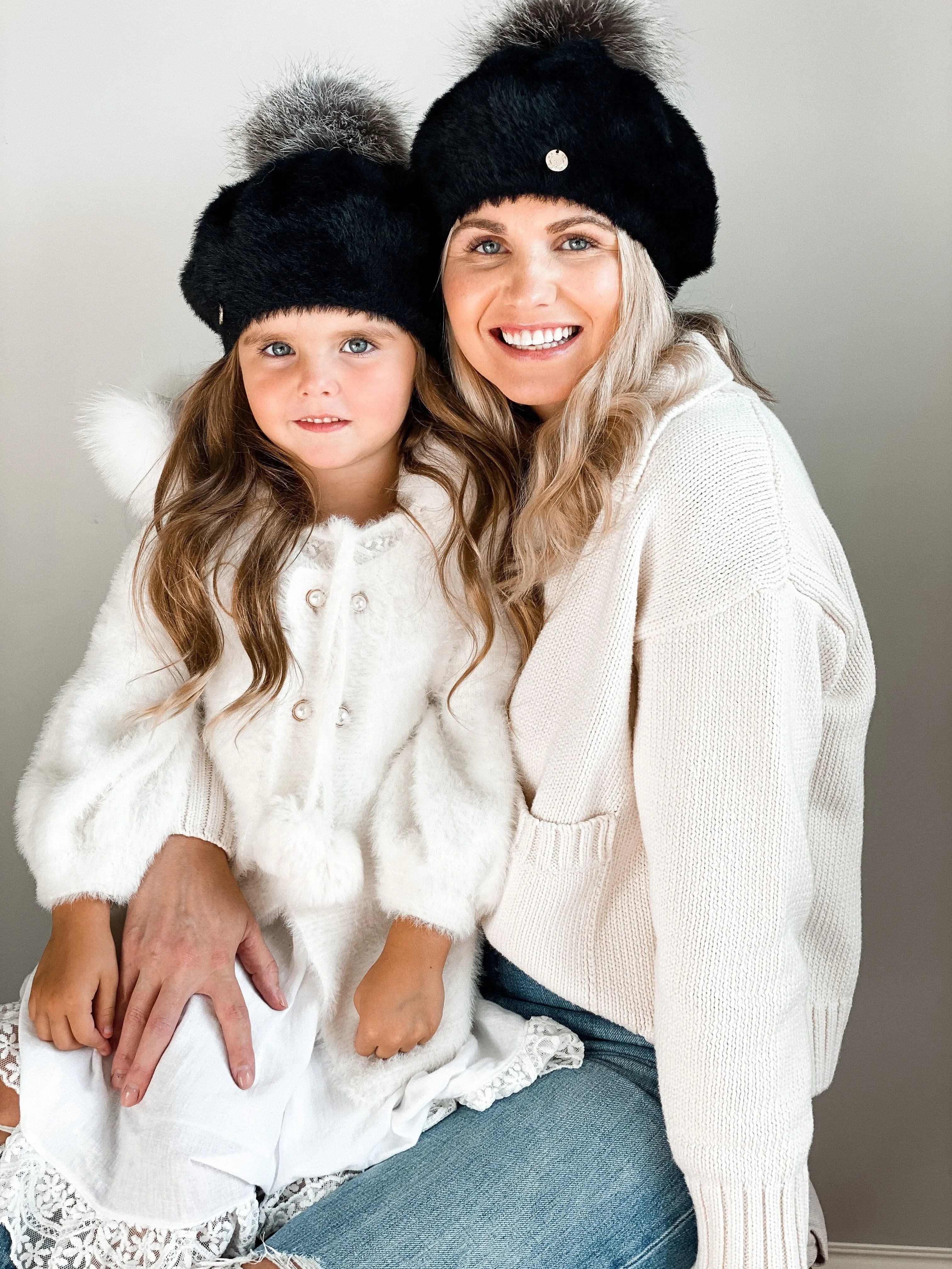 Milana Noir Kids Beret