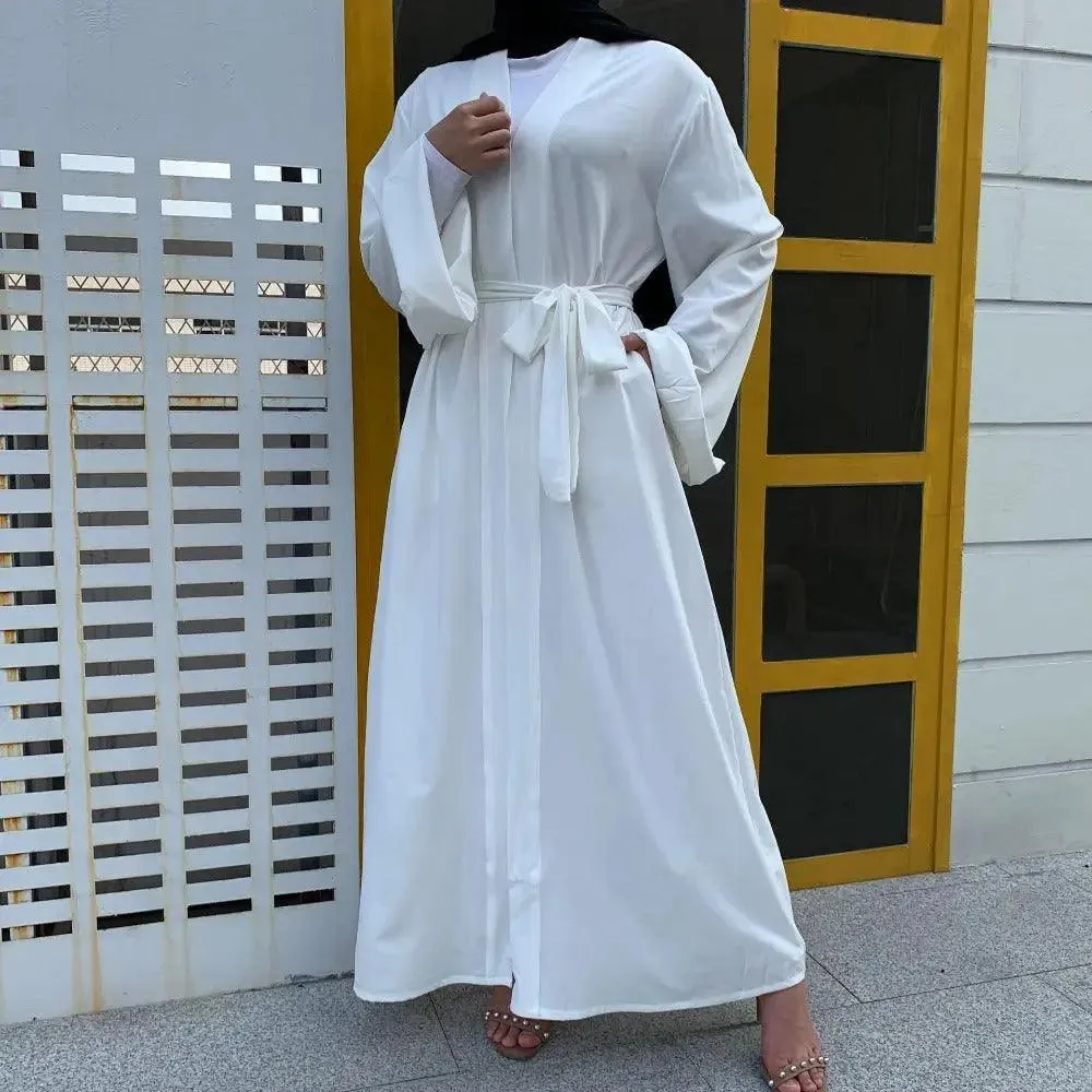 MOA005  Basic Plain Open Abaya