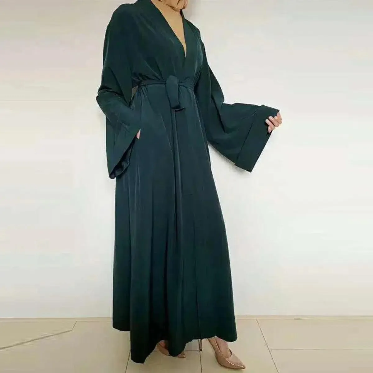 MOA005  Basic Plain Open Abaya