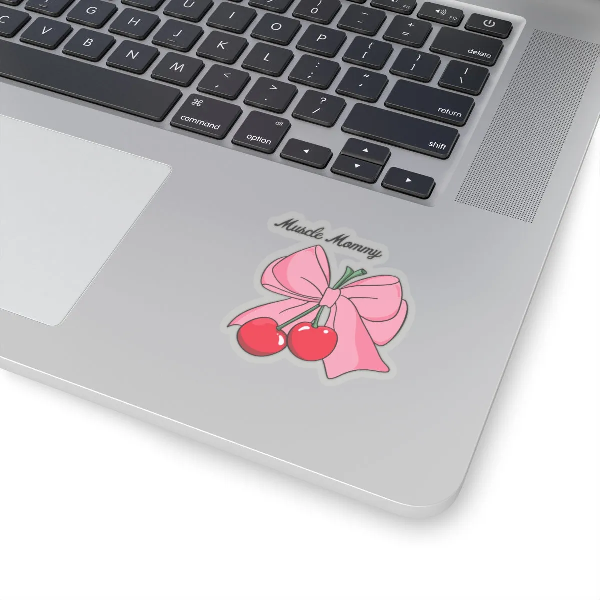 MUSCLE MOMMY BOW- STICKER