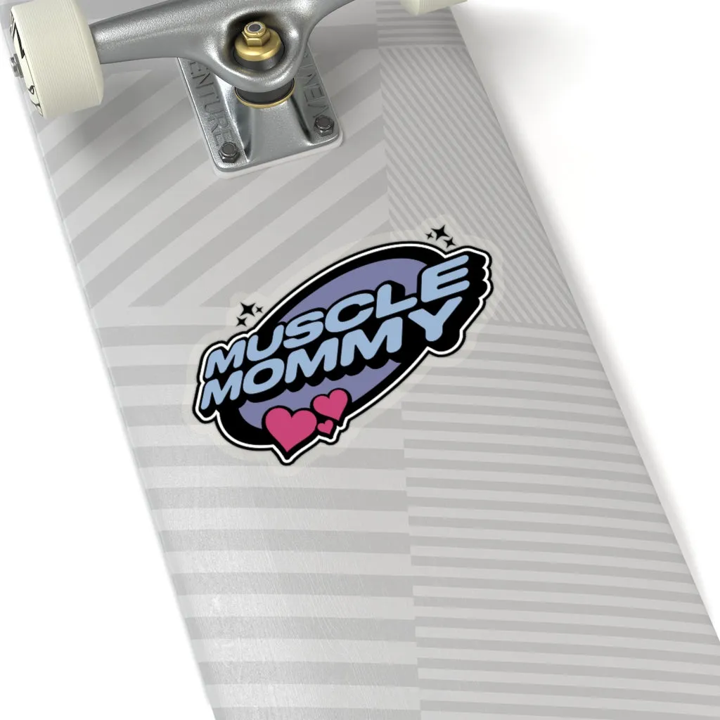 MUSCLE MOMMY (COLOR)- STICKER