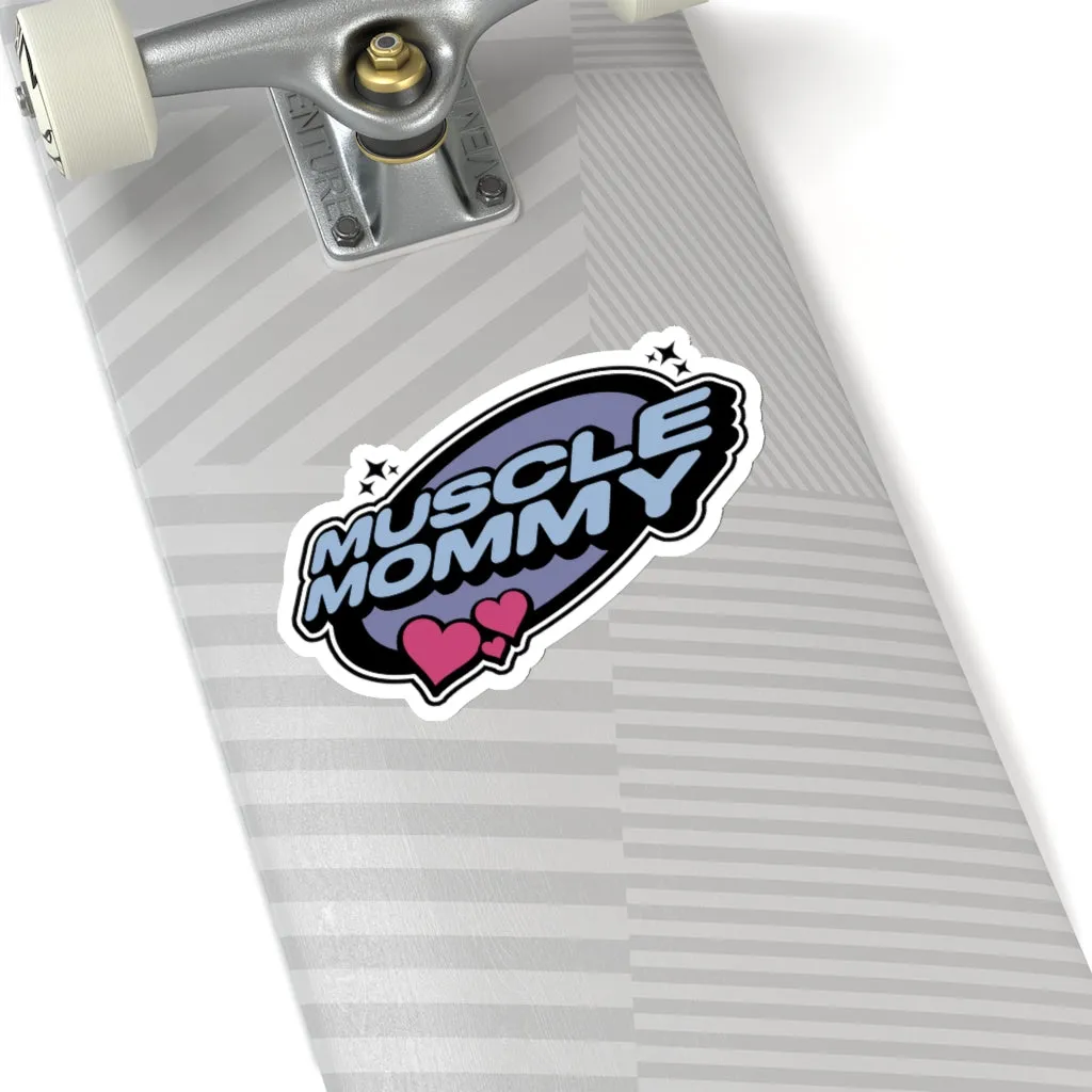 MUSCLE MOMMY (COLOR)- STICKER