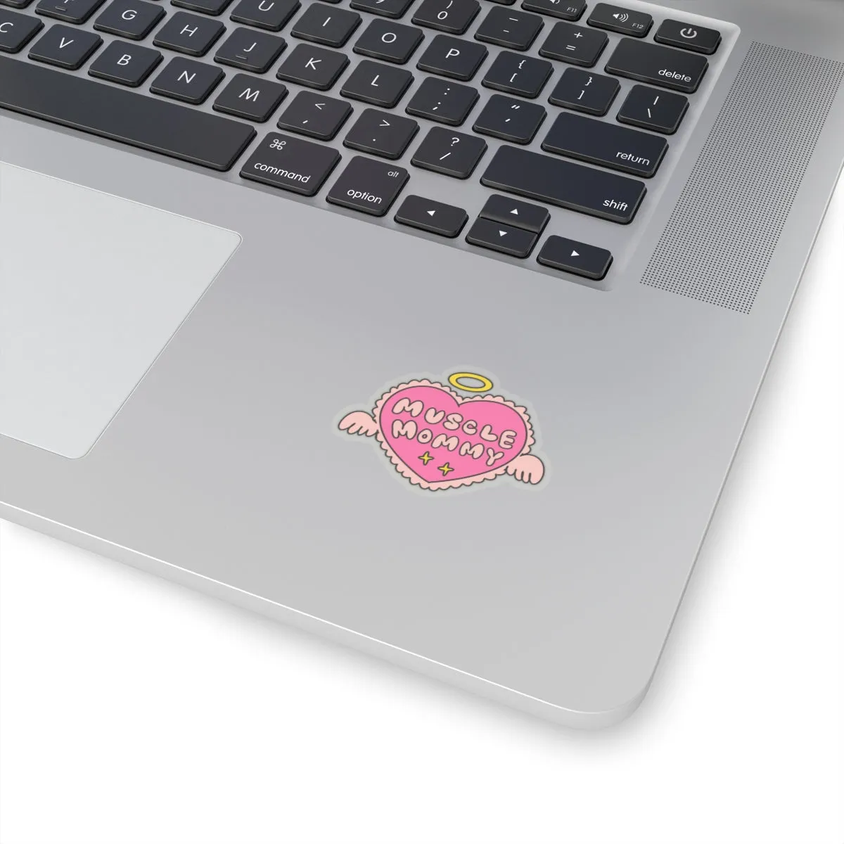 MUSCLE MOMMY HEART- STICKER