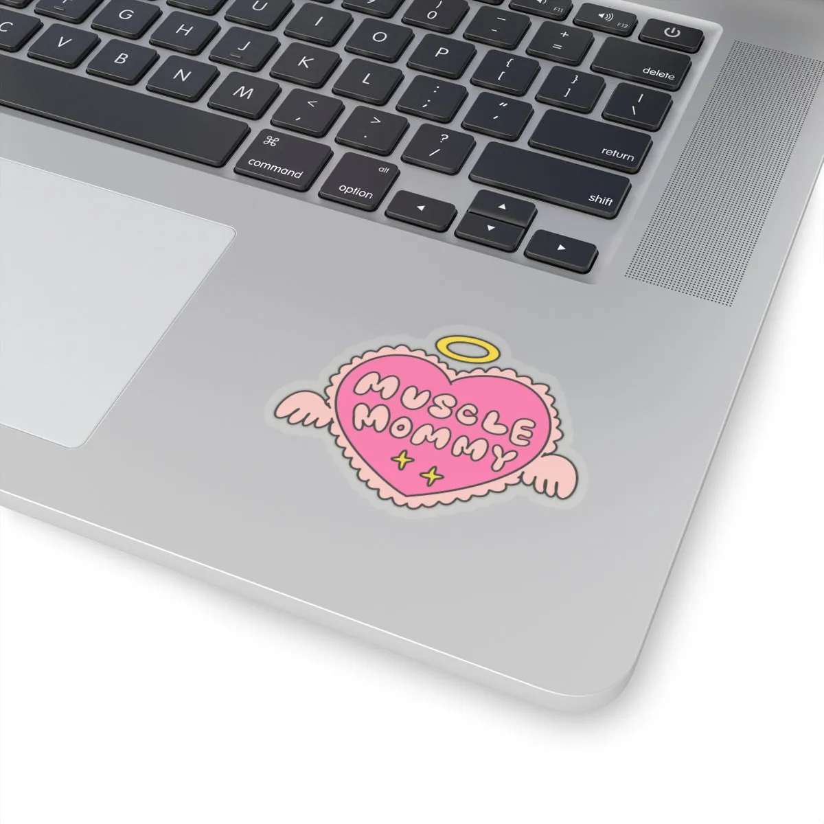 MUSCLE MOMMY HEART- STICKER