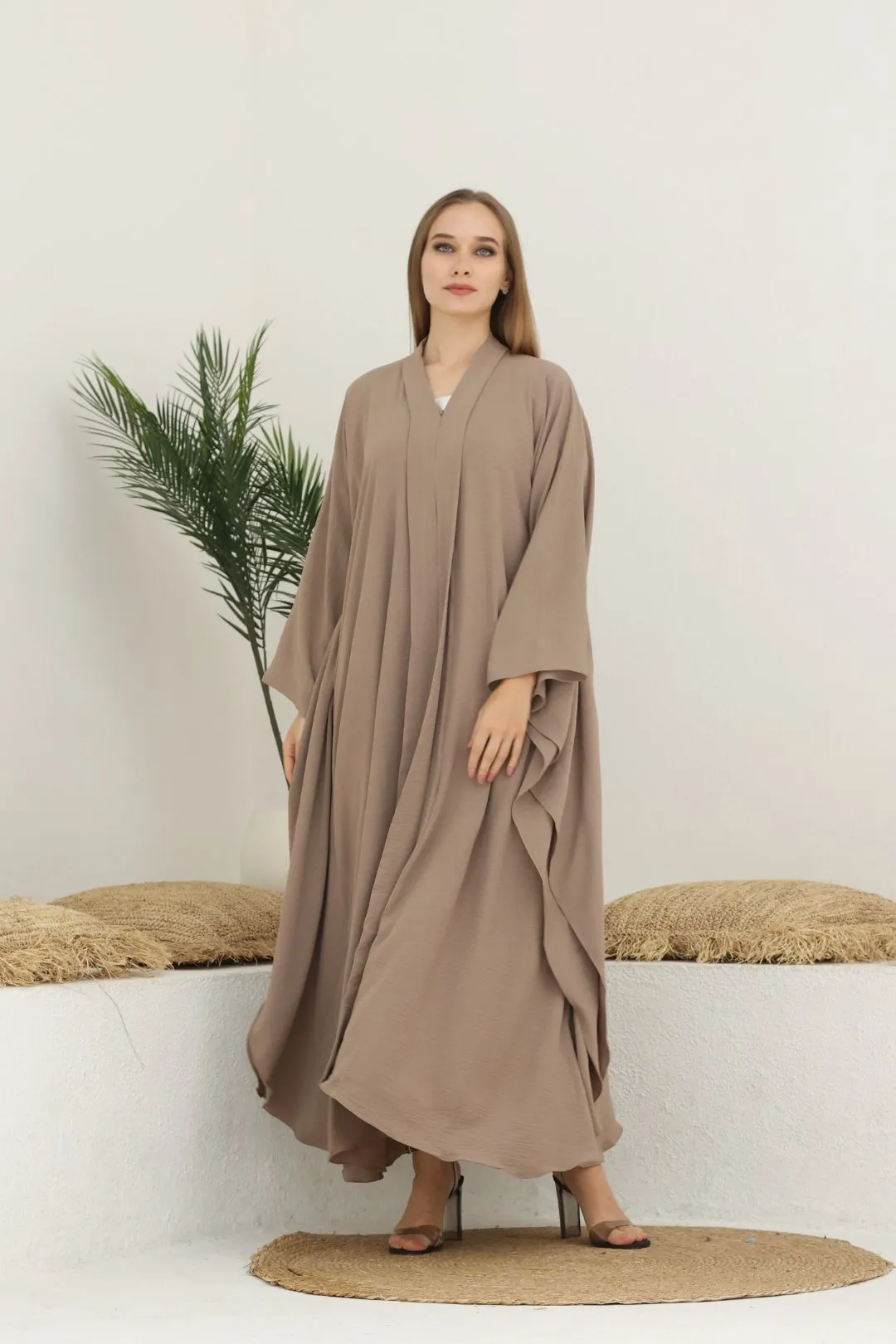 Nelissa Kaftan in Light Brown