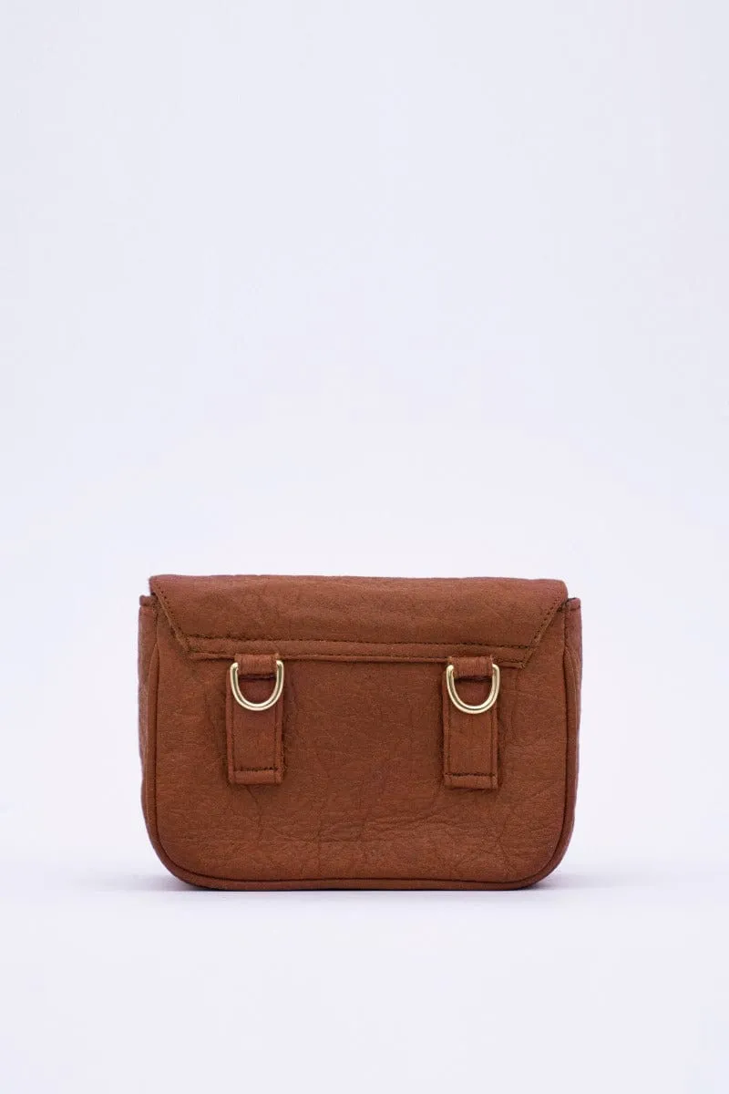 New York Piatex Vegan Leather Belt Bag | Mocha