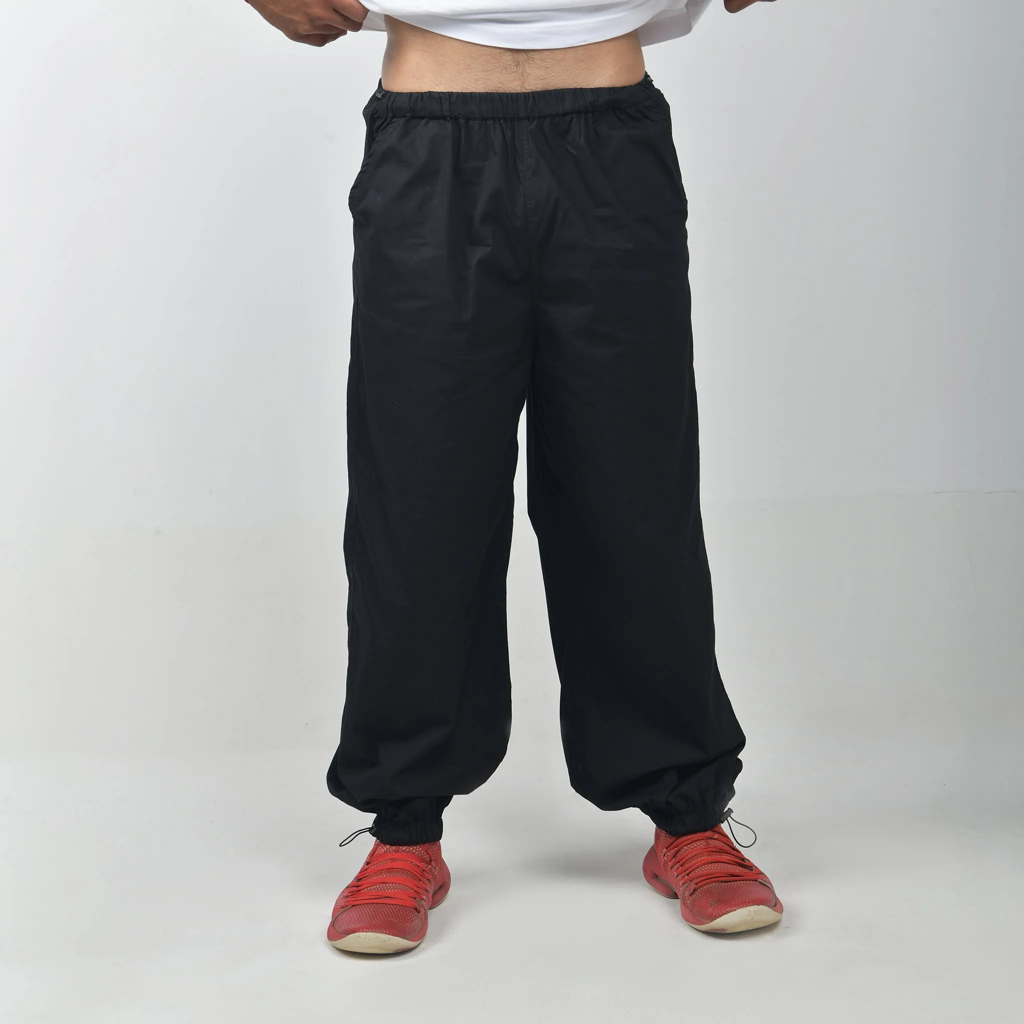 Oversized Parachute Pants for Men