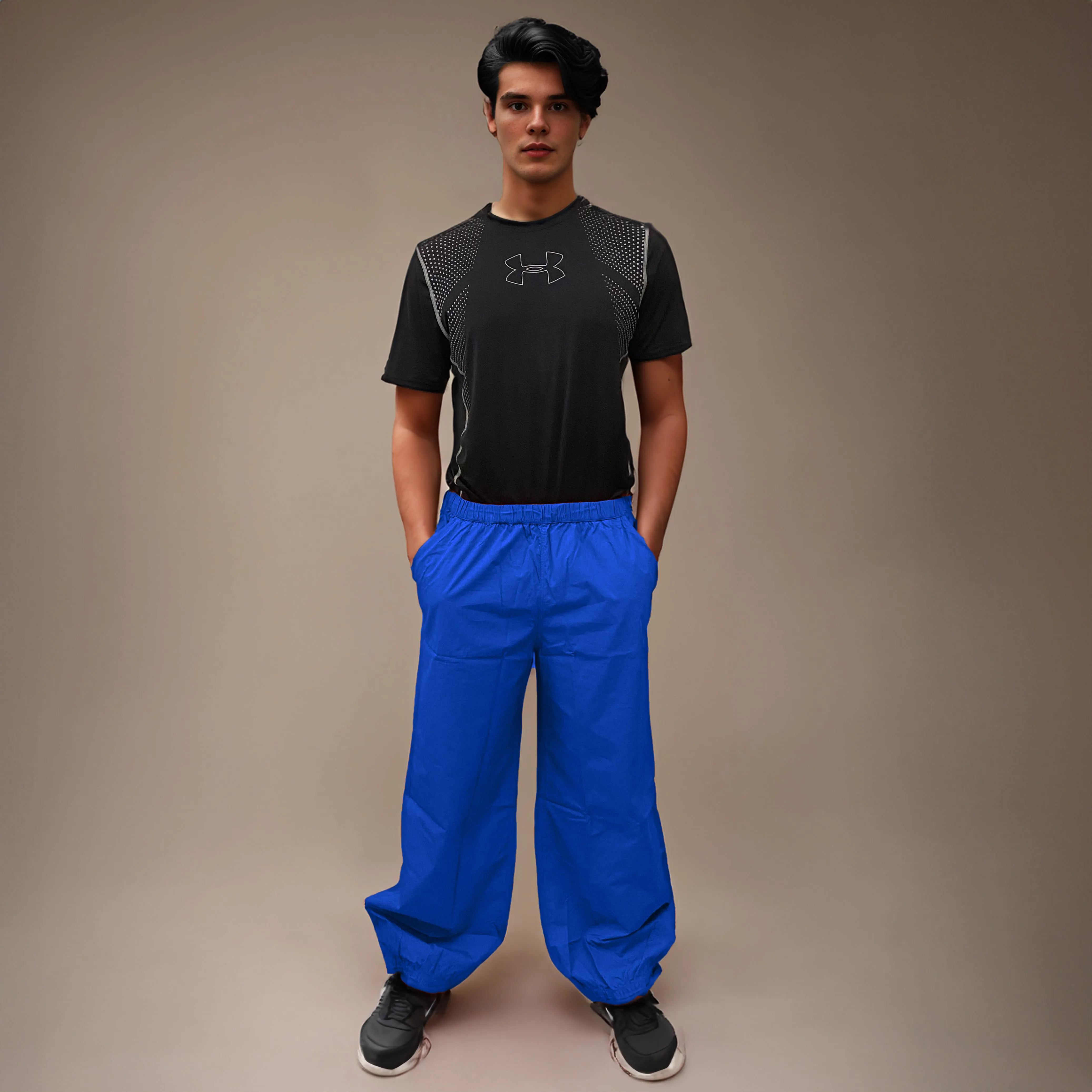 Oversized Parachute Pants for Men