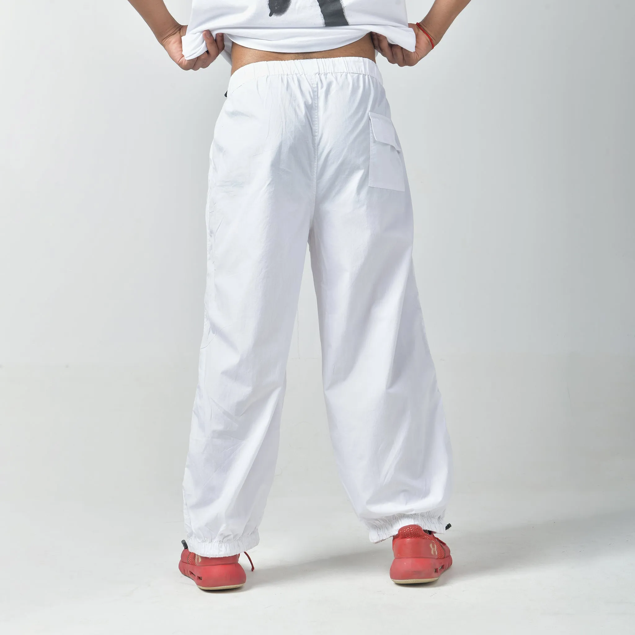 Oversized Parachute Pants for Men