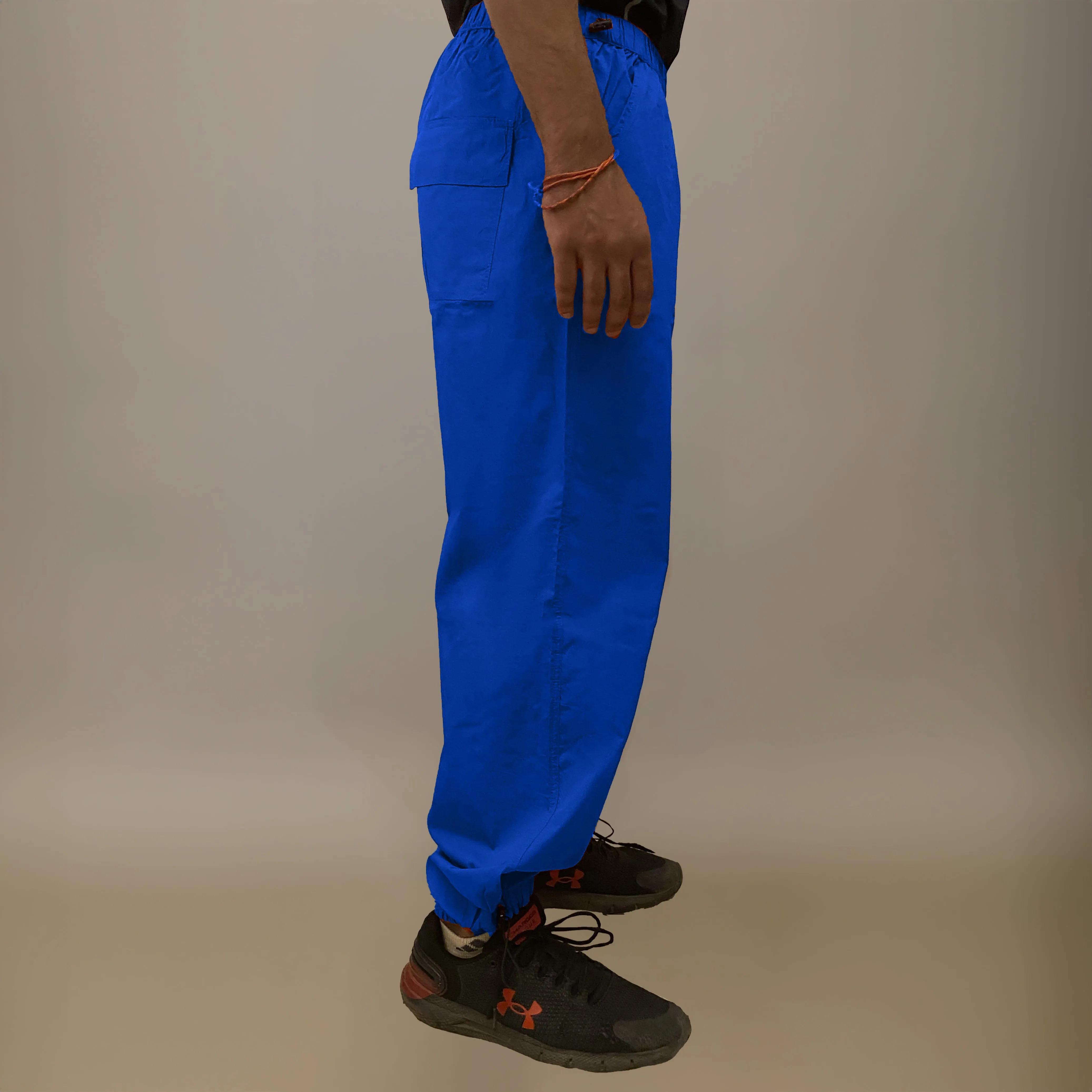 Oversized Parachute Pants for Men