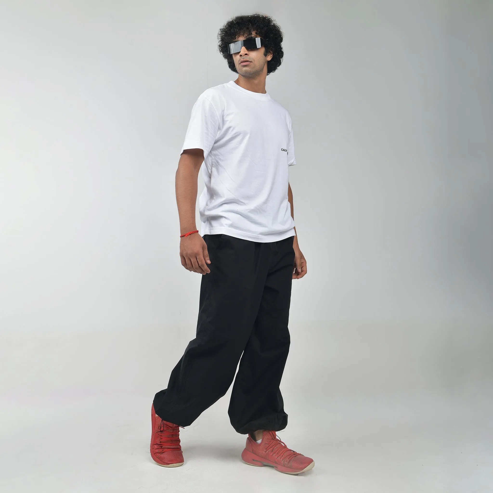 Oversized Parachute Pants for Men