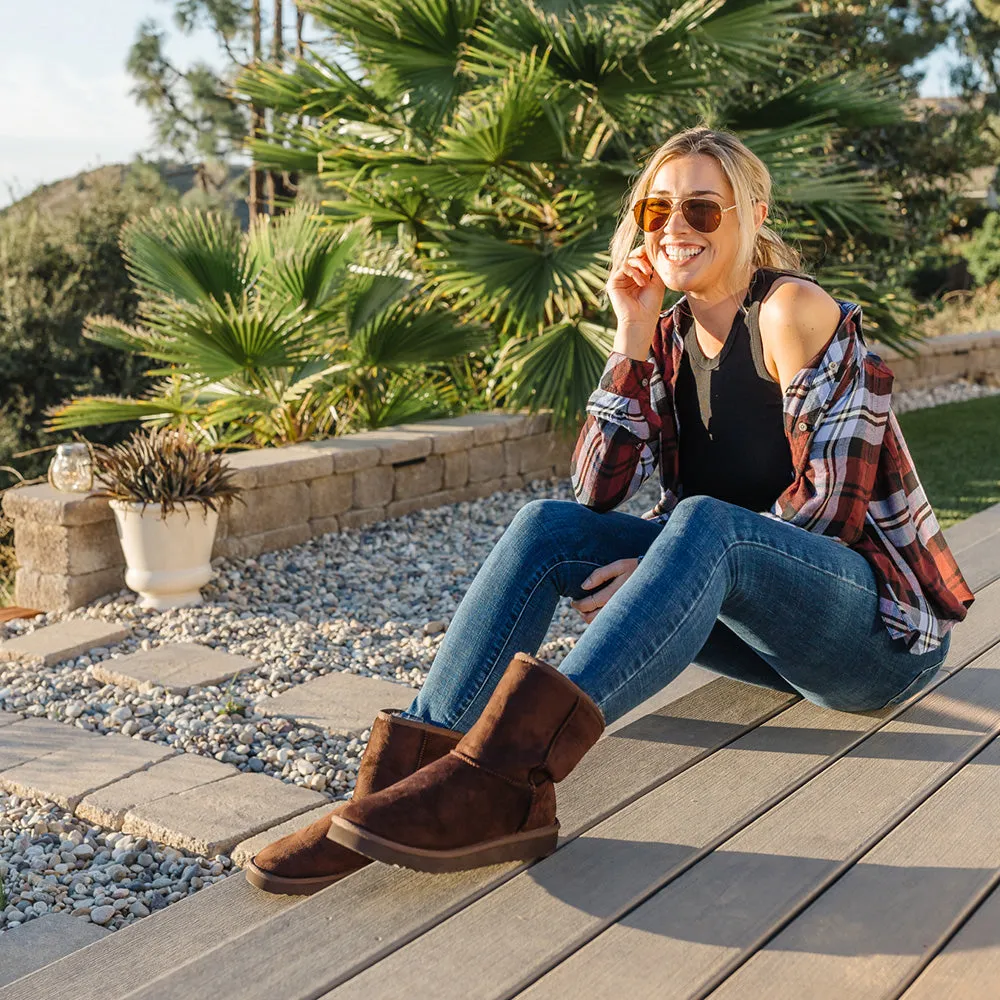 PAWJ Short Boot | Brown / California Bear