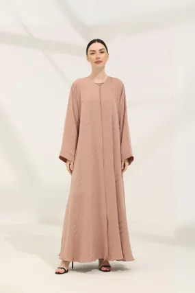 PO II : Blaire Abaya in Light Peach