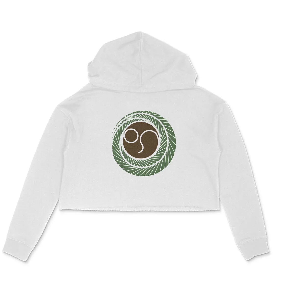 "A" akshara  - WOMEN'S KANNADA CROP HOODIE