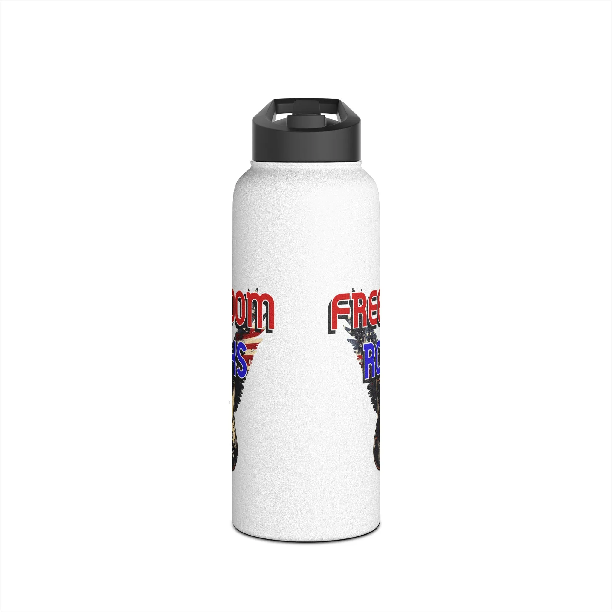 "Freedom Rocks" Stainless Steel Water Bottle