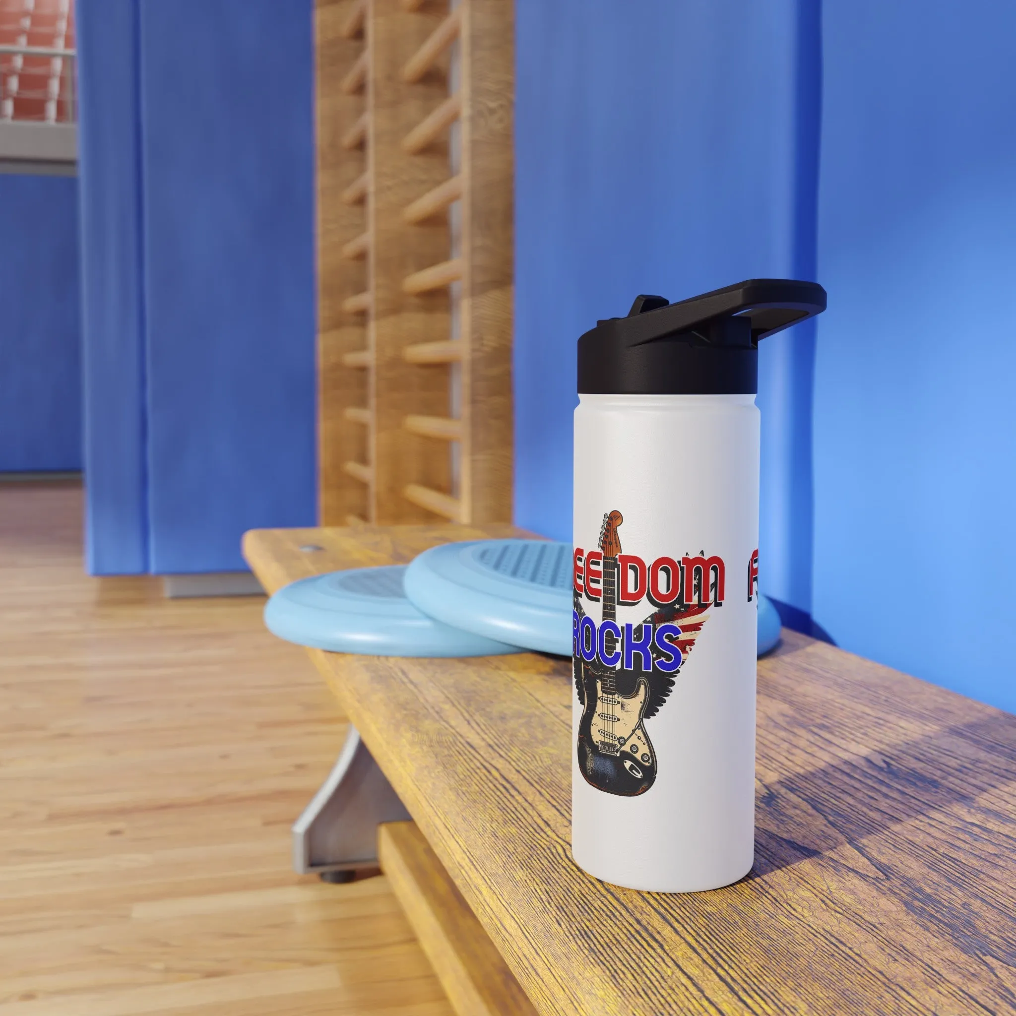 "Freedom Rocks" Stainless Steel Water Bottle