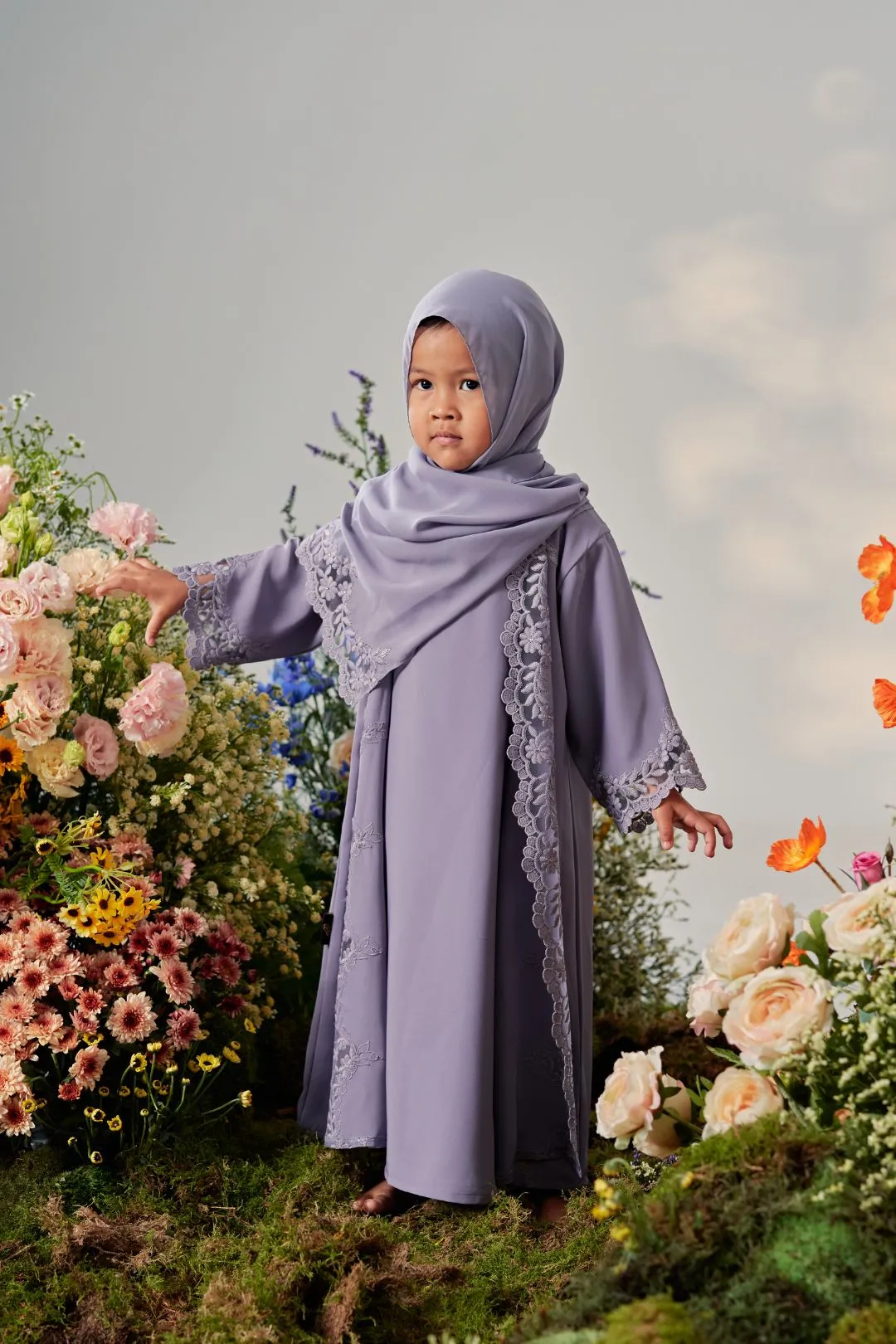 Romantika Raya '23: Dahlia Abaya Kids