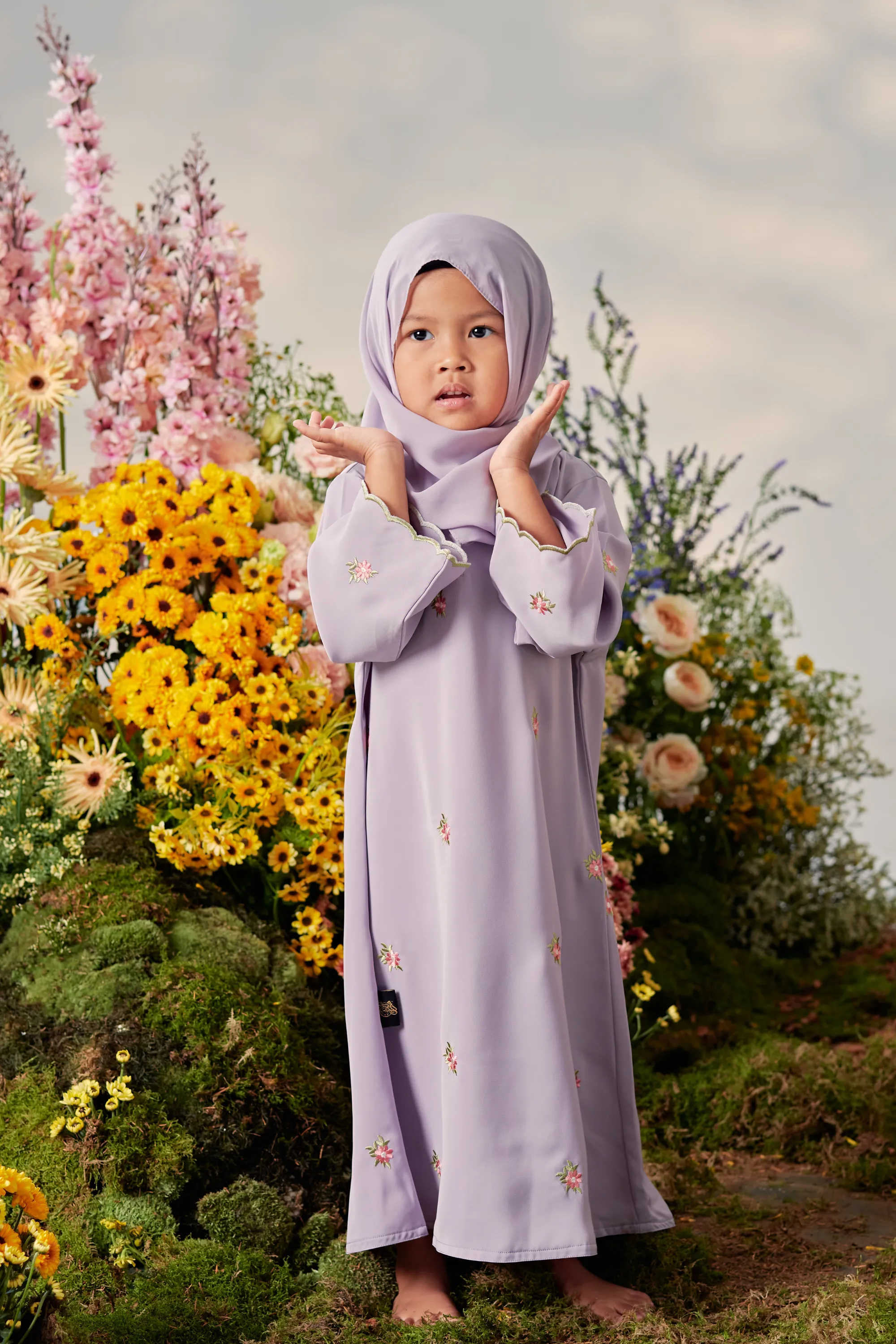 Romantika Raya '23: Emelie Abaya Kids