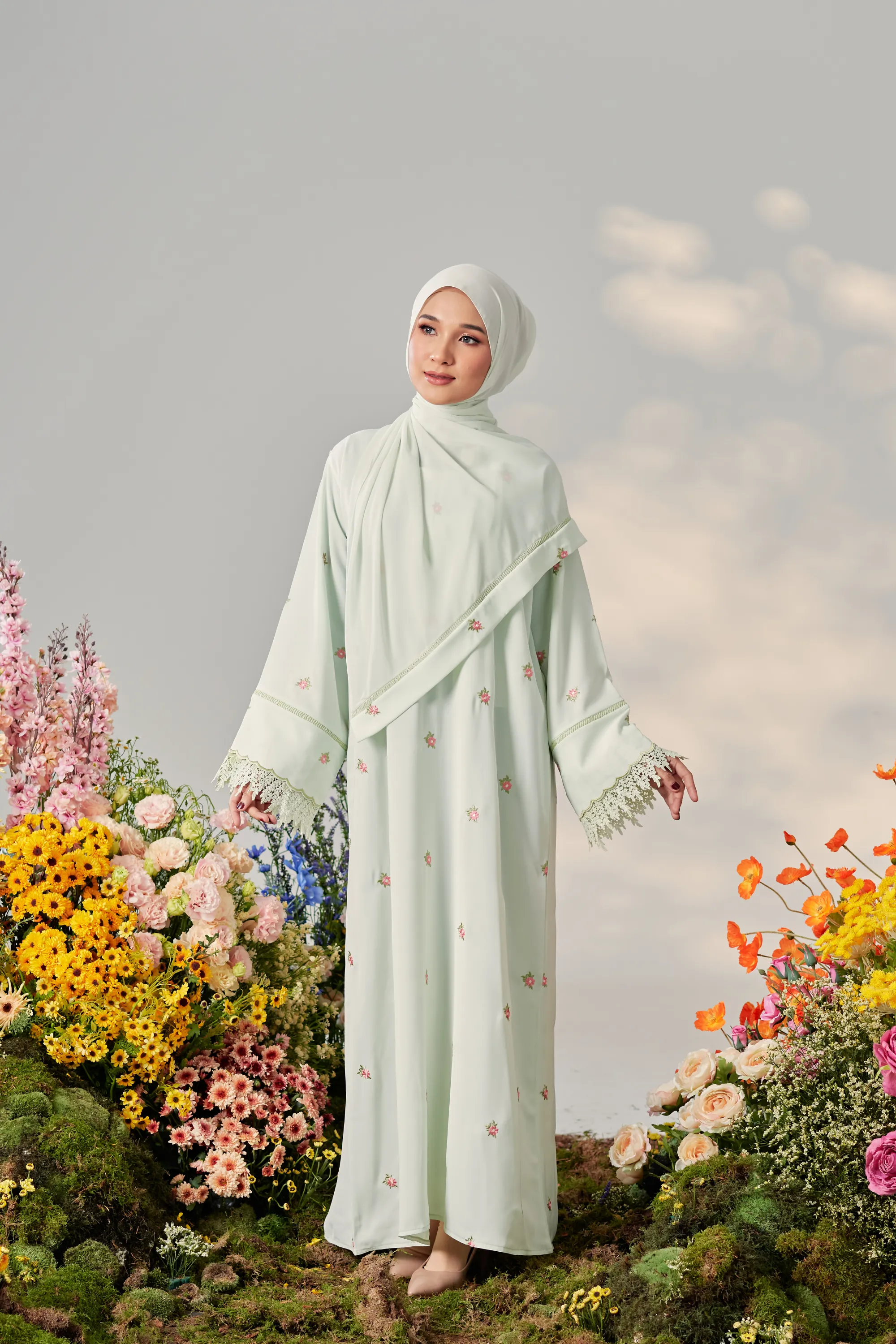 Romantika Raya '23: Emelie Abaya Kids