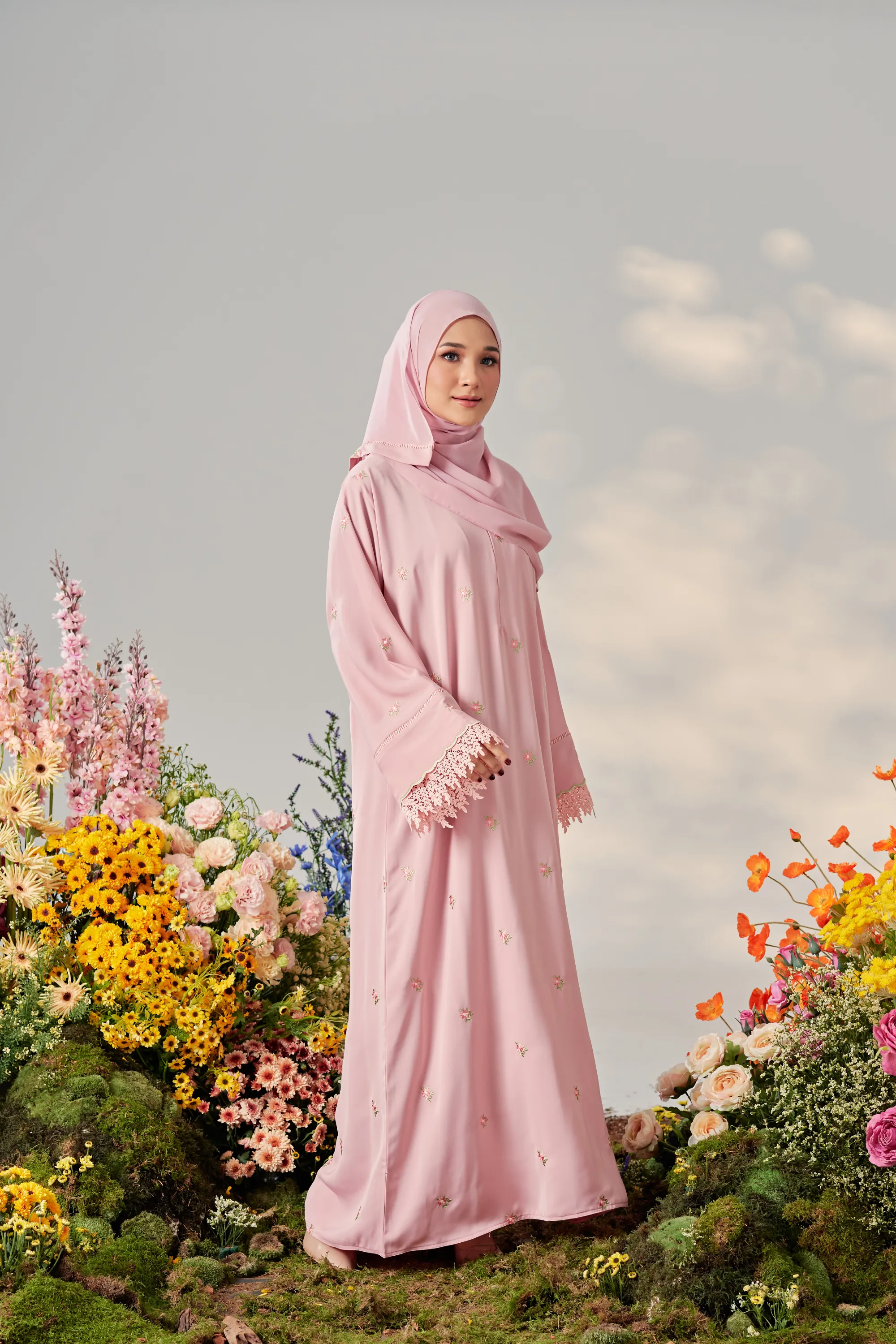 Romantika Raya '23: Emelie Abaya Kids