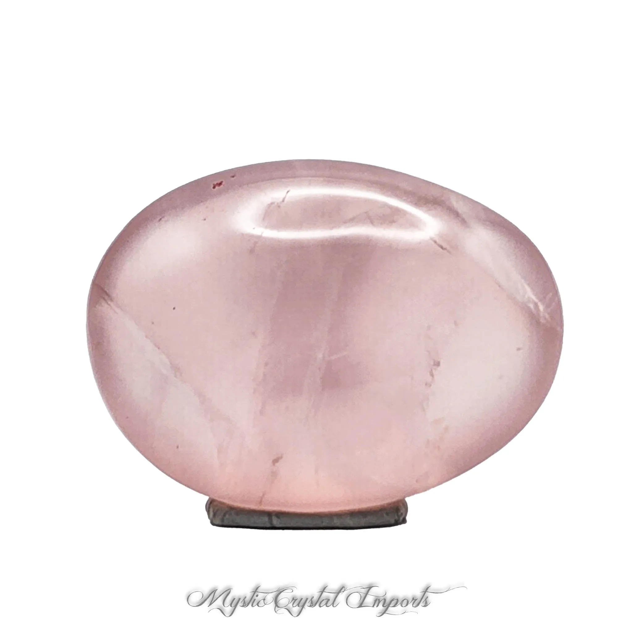 Rose Quartz Palm Stone -High Quality