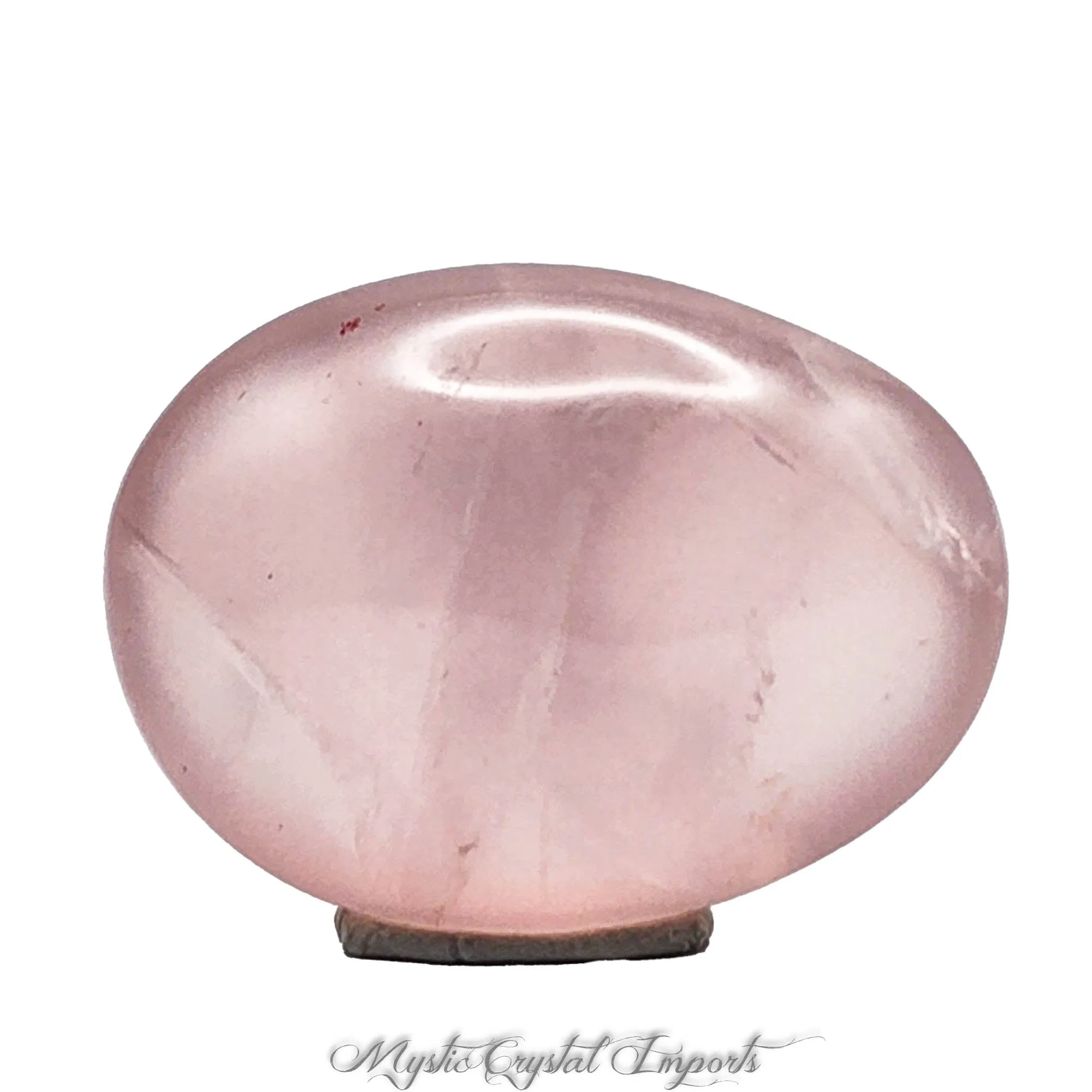 Rose Quartz Palm Stone -High Quality