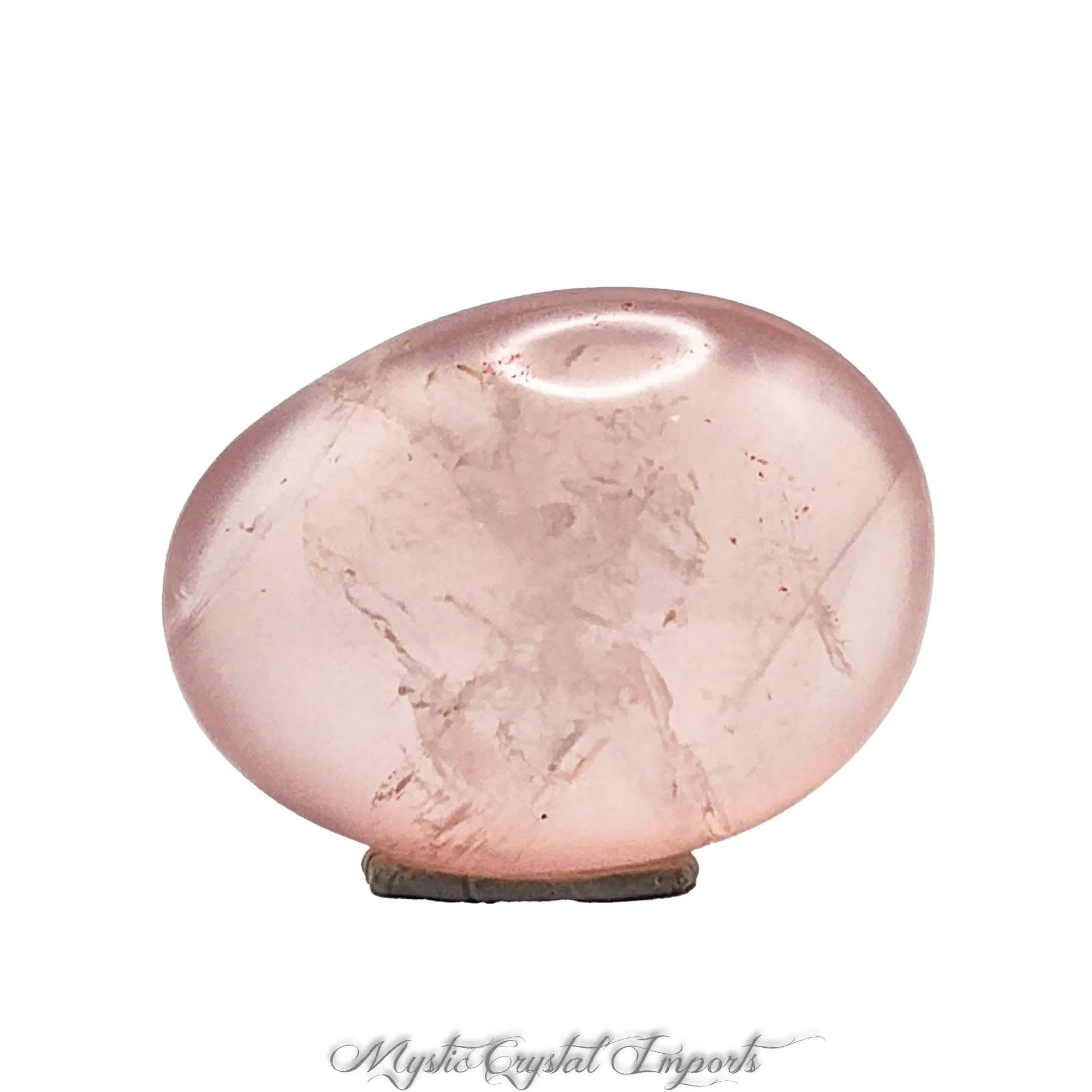 Rose Quartz Palm Stone -High Quality